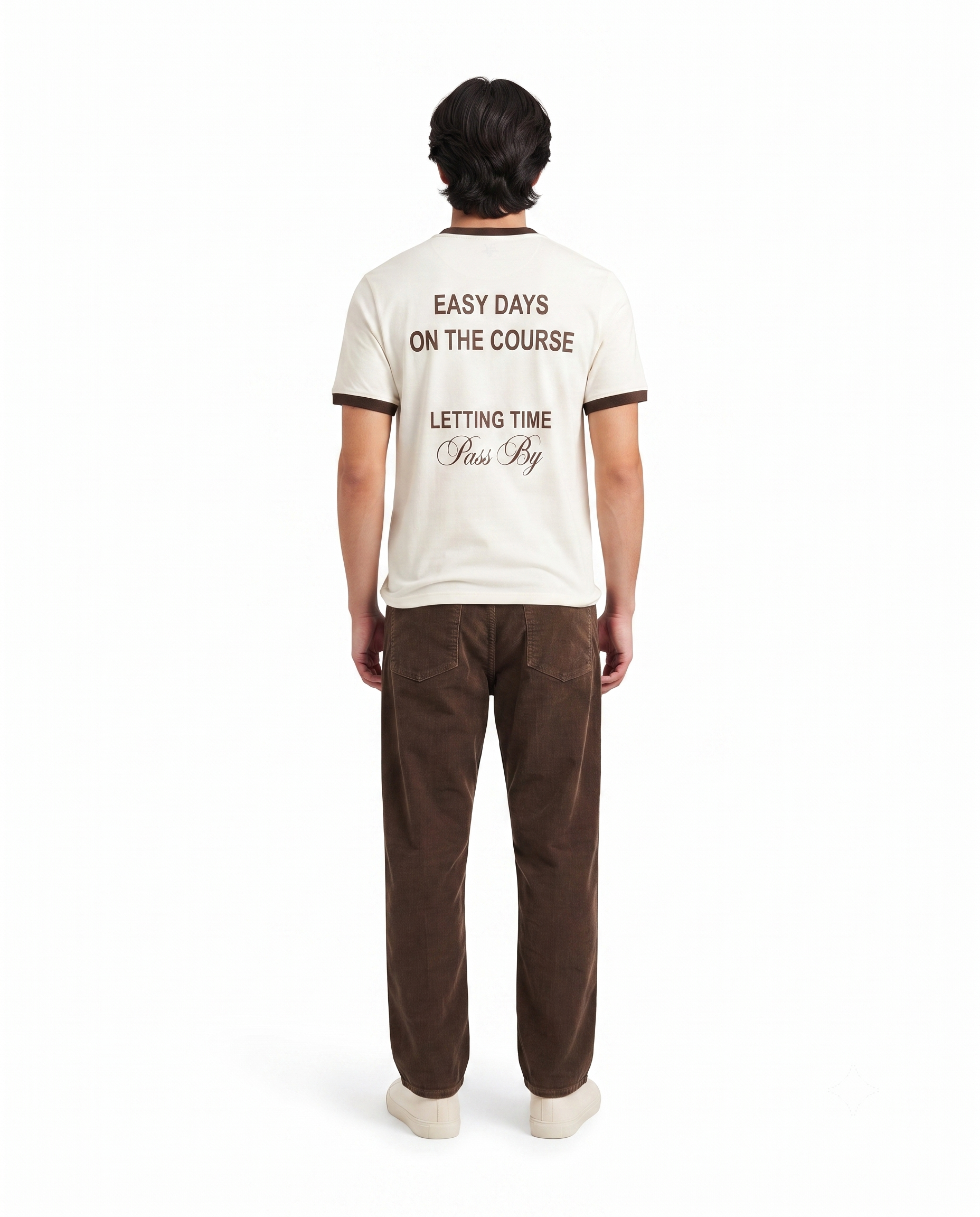 Men Printed Easy Days Half Sleeves T-Shirt