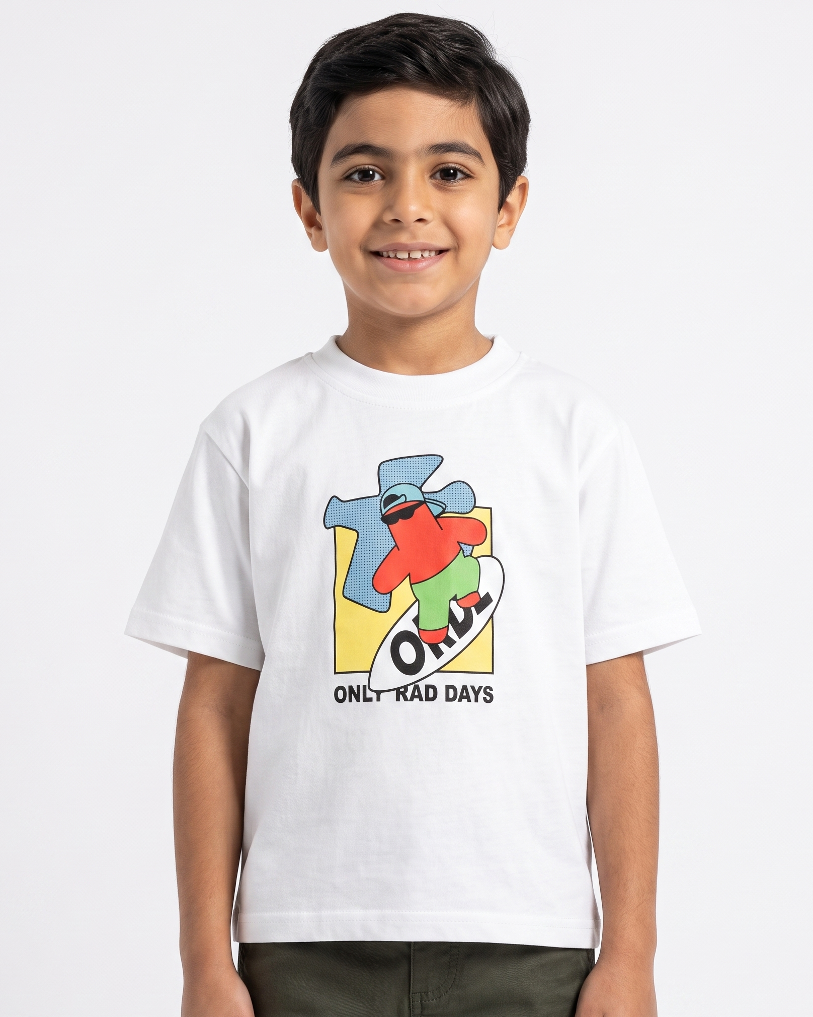 Boys Printed Half Sleeves T-shirt