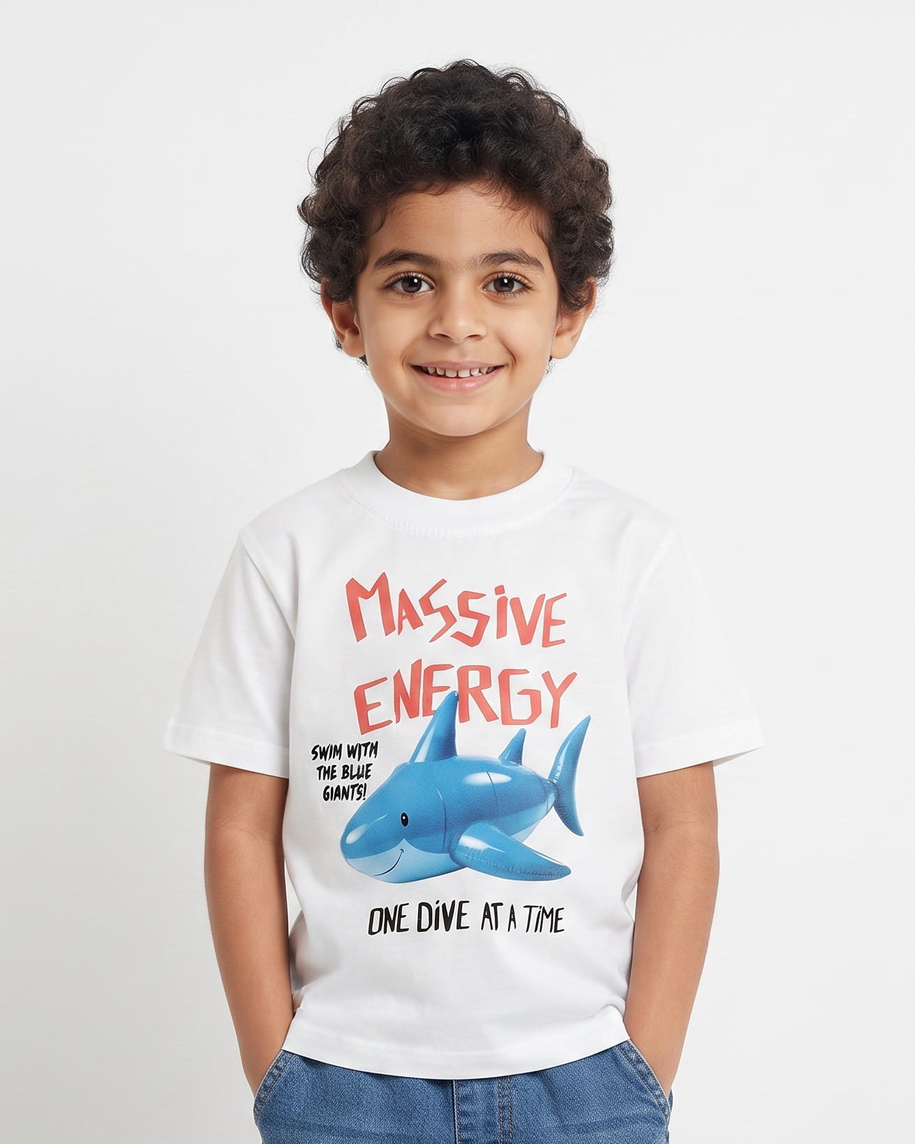 Boys Printed Half Sleeves T-shirt