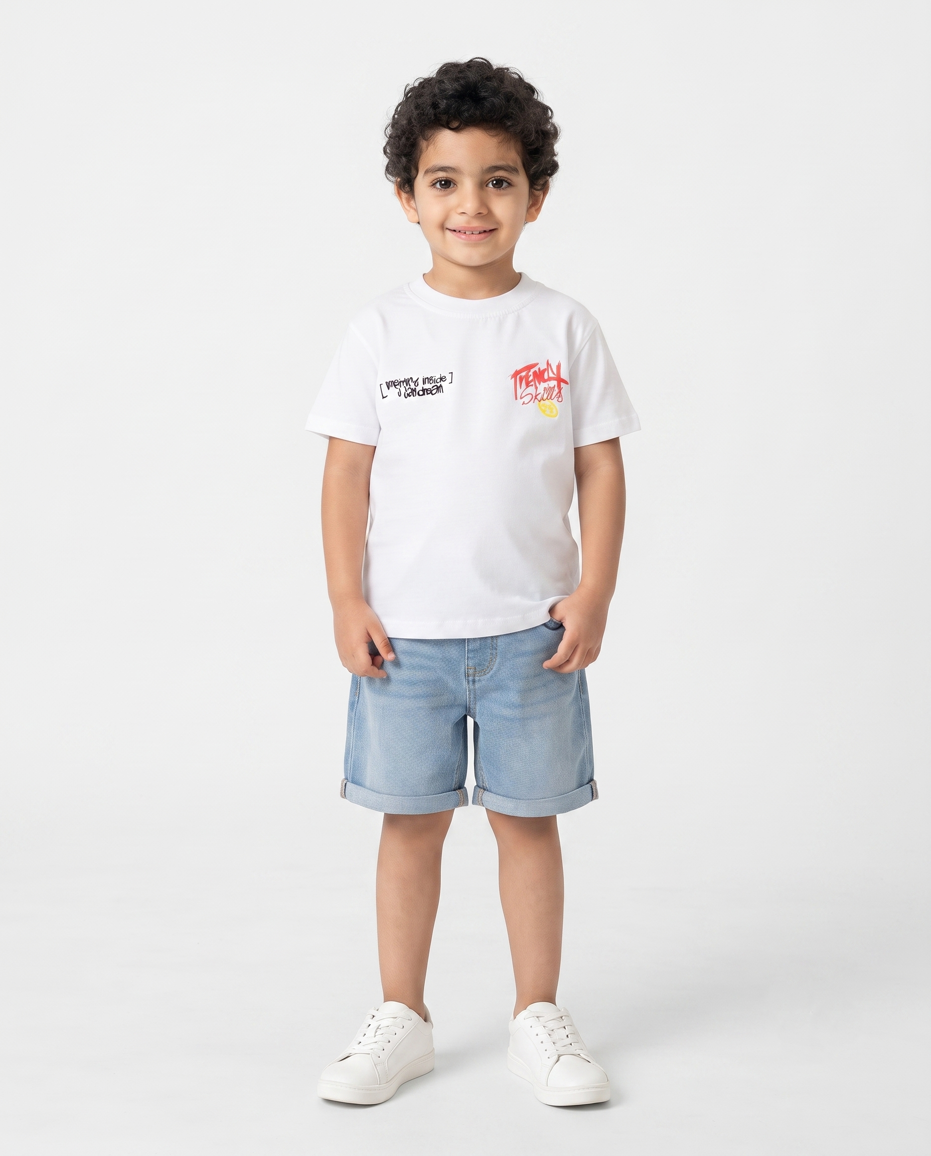 Boys Printed Half Sleeves T-shirt