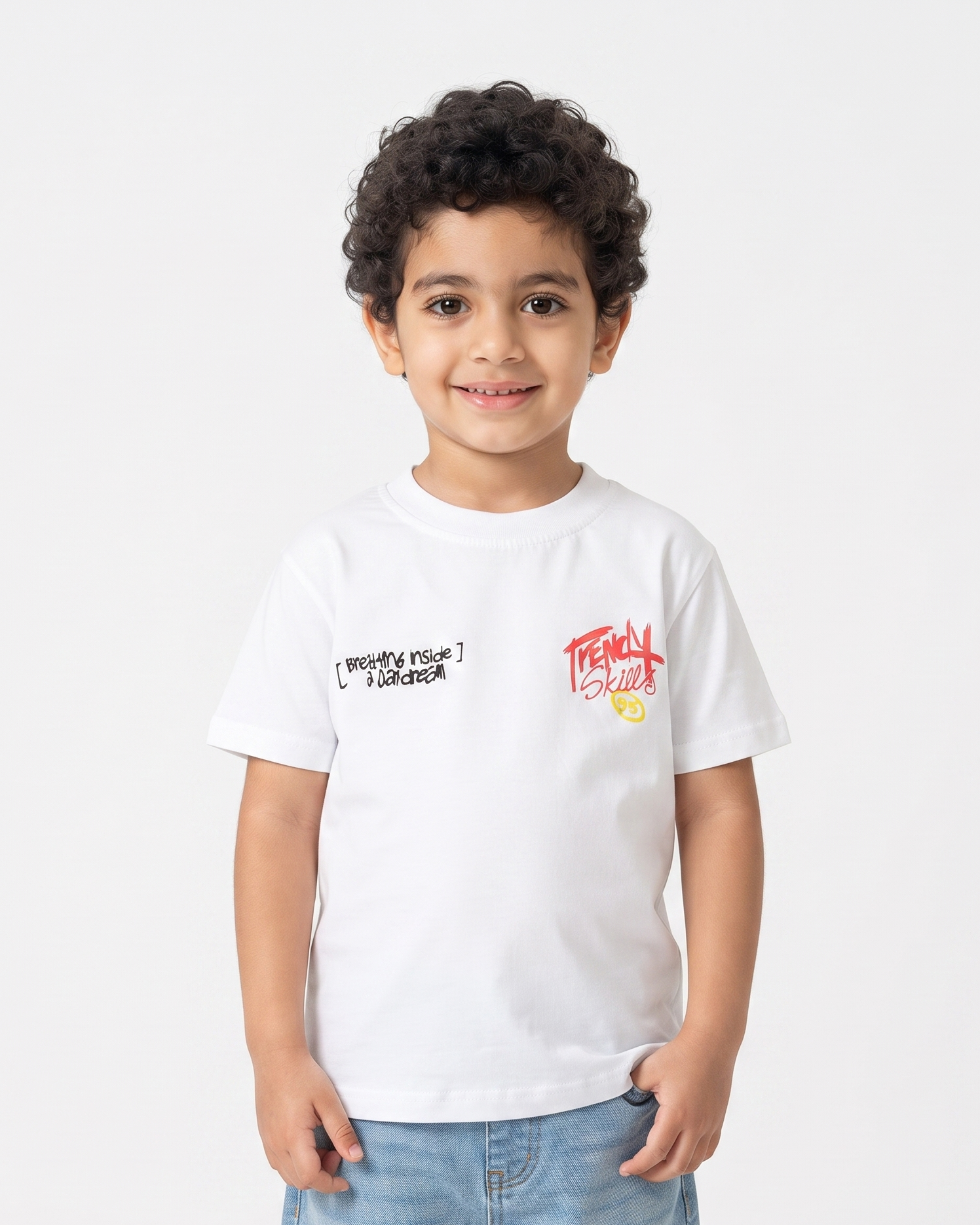 Boys Printed Half Sleeves T-shirt
