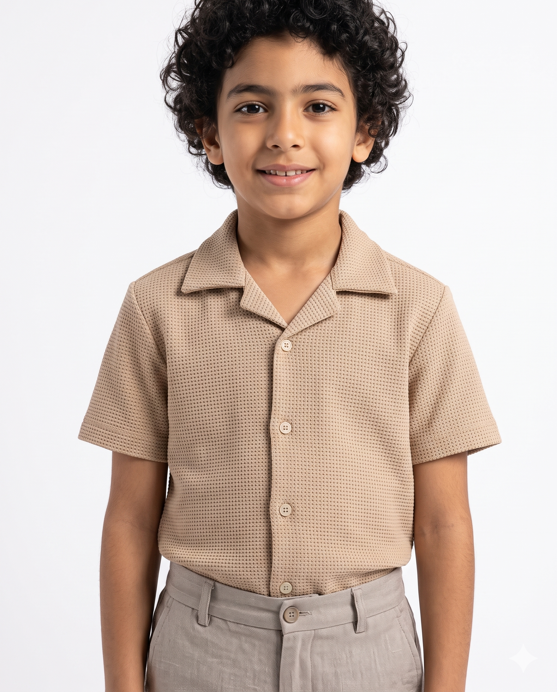 Boys Stripped Half Sleeves Casual Tennis Shirt