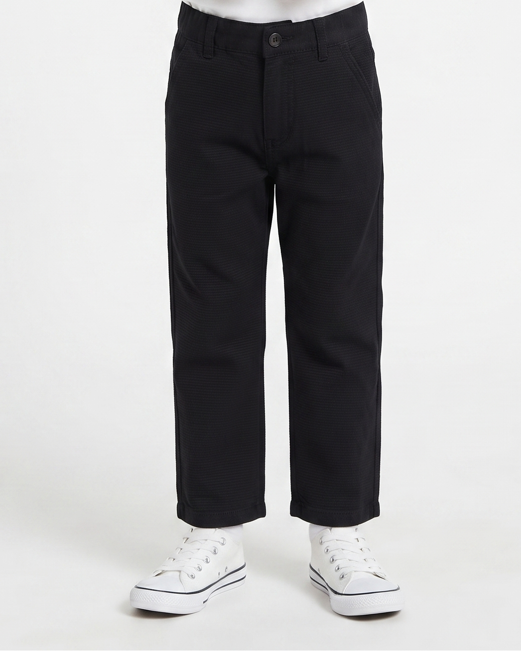 Boys Gabardine Wideleg Pant