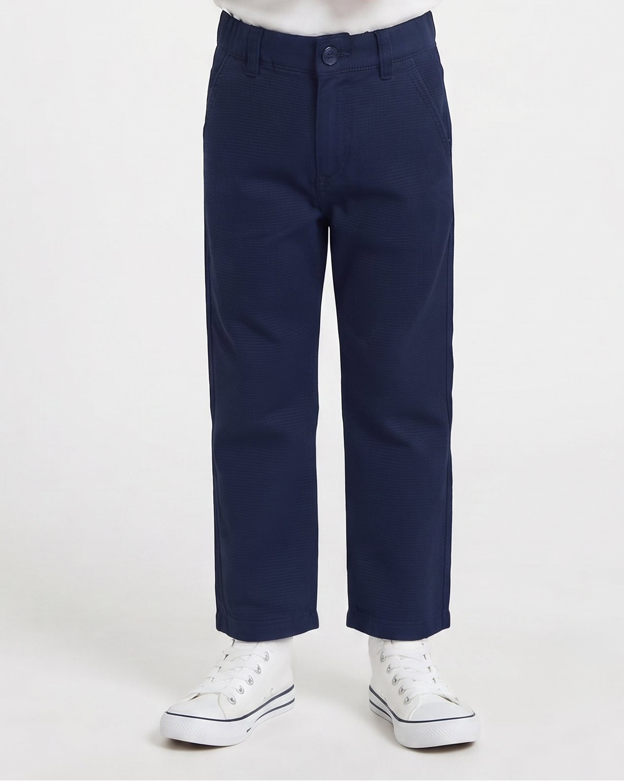Boys Gabardine Wideleg Pant