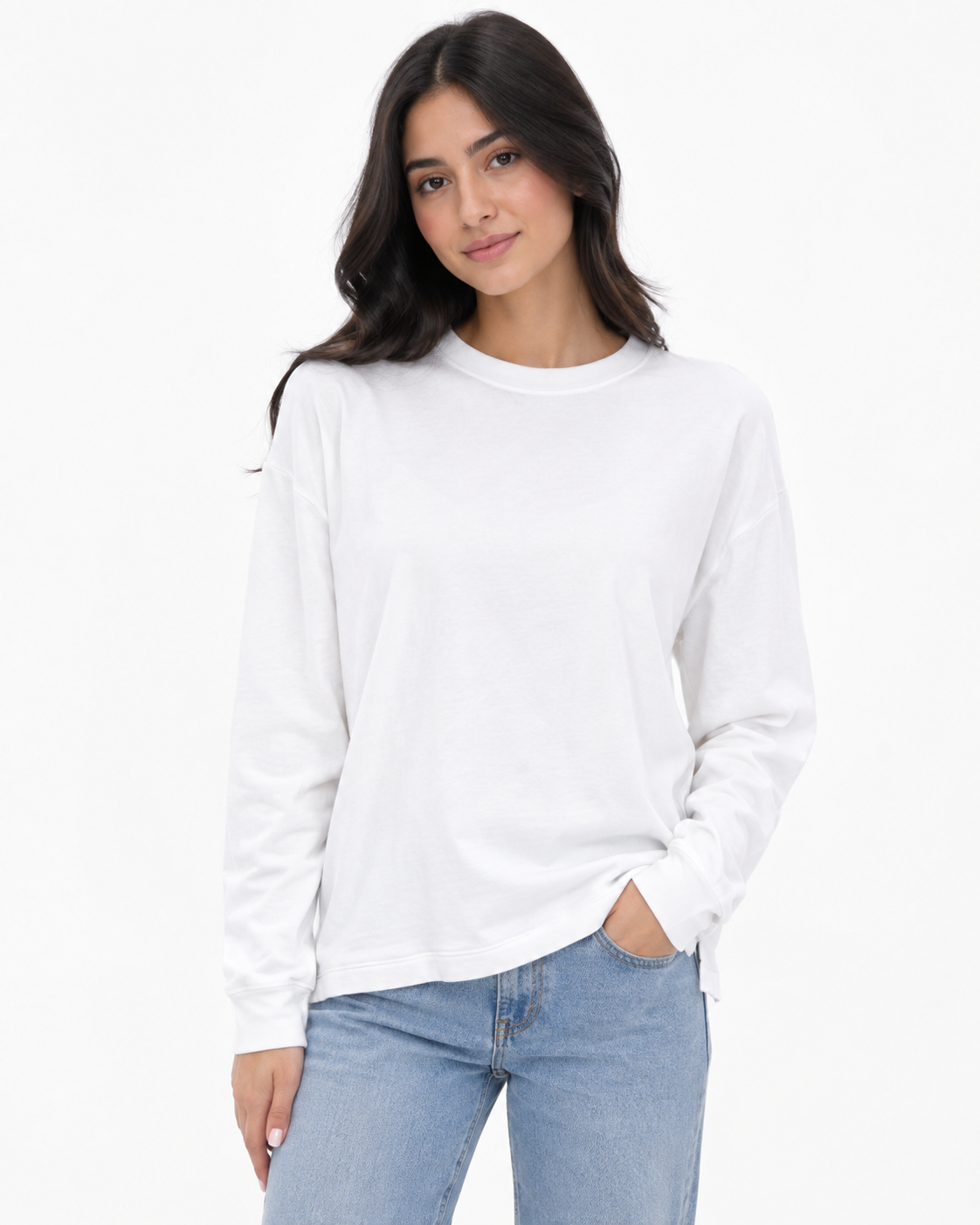 Women Plain Sweatshirt