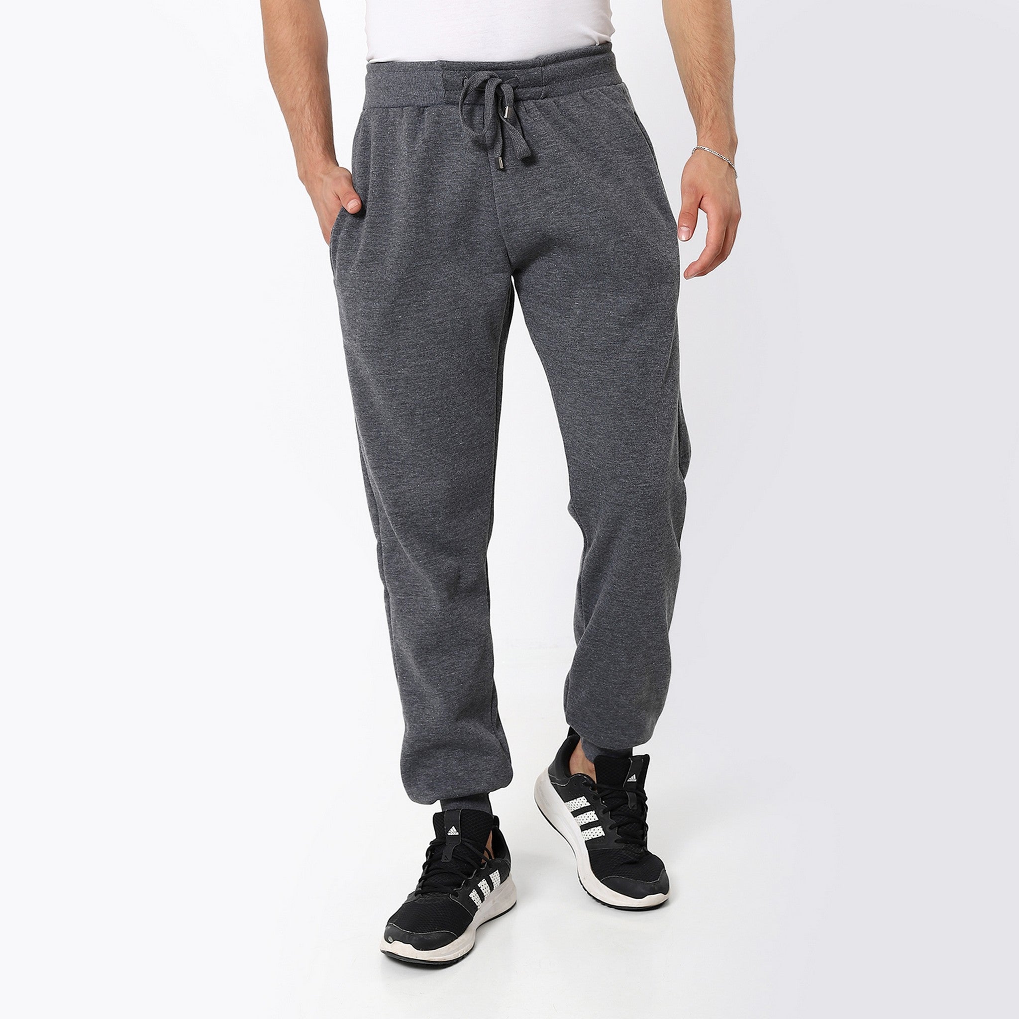 Fossil Heather Grey Comfy Sweatpants