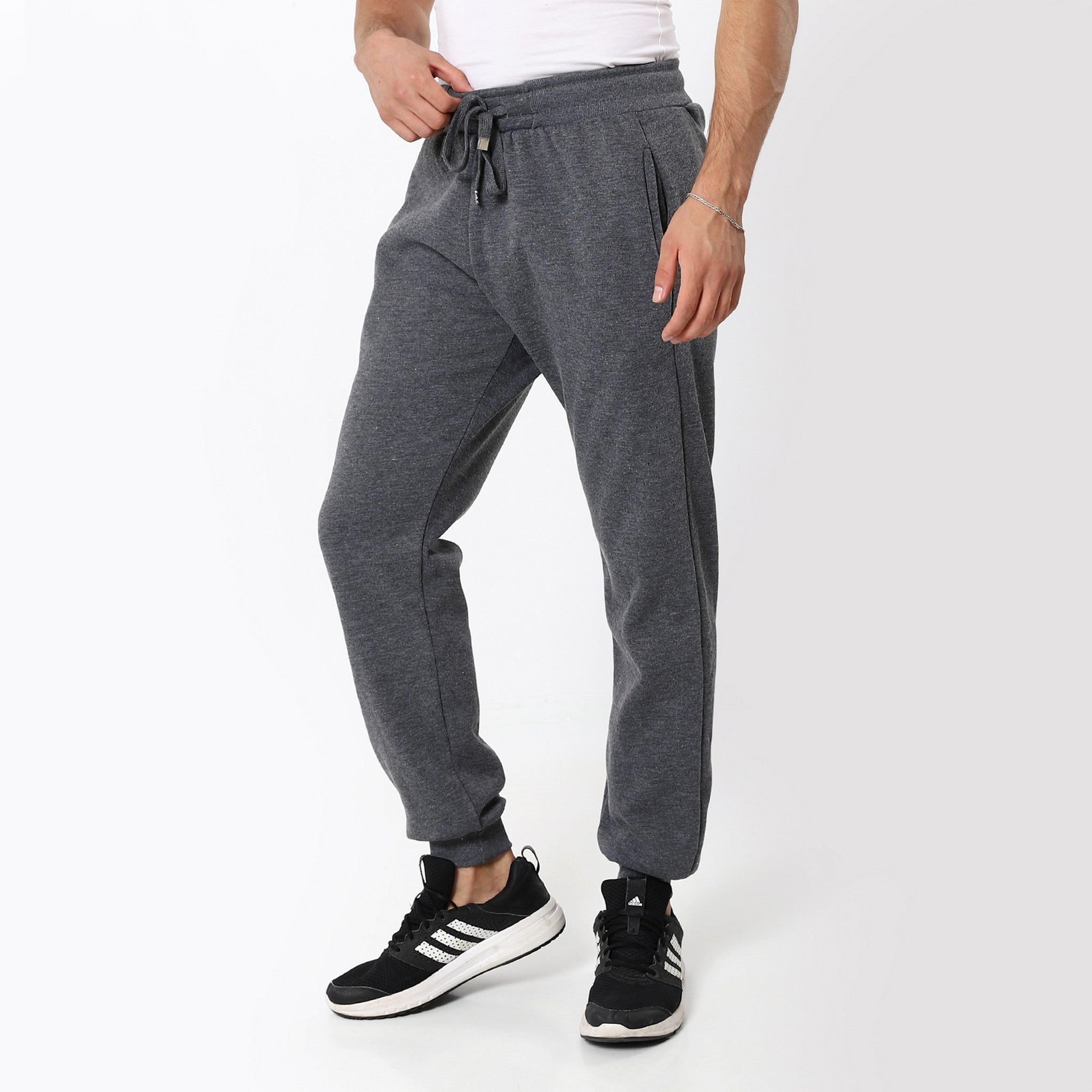 Fossil Heather Grey Comfy Sweatpants