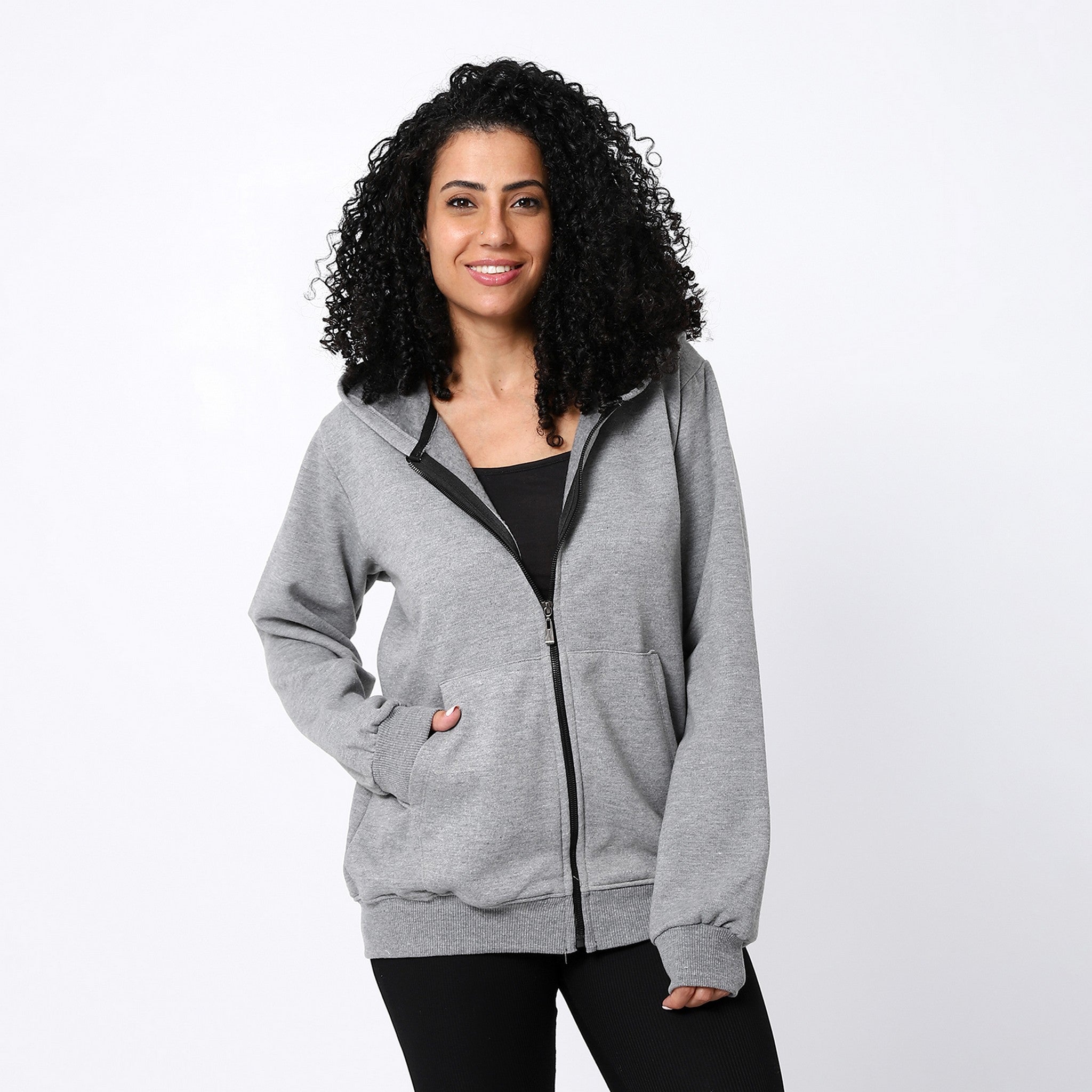 Fossil Heather Grey Active Sweatshirt