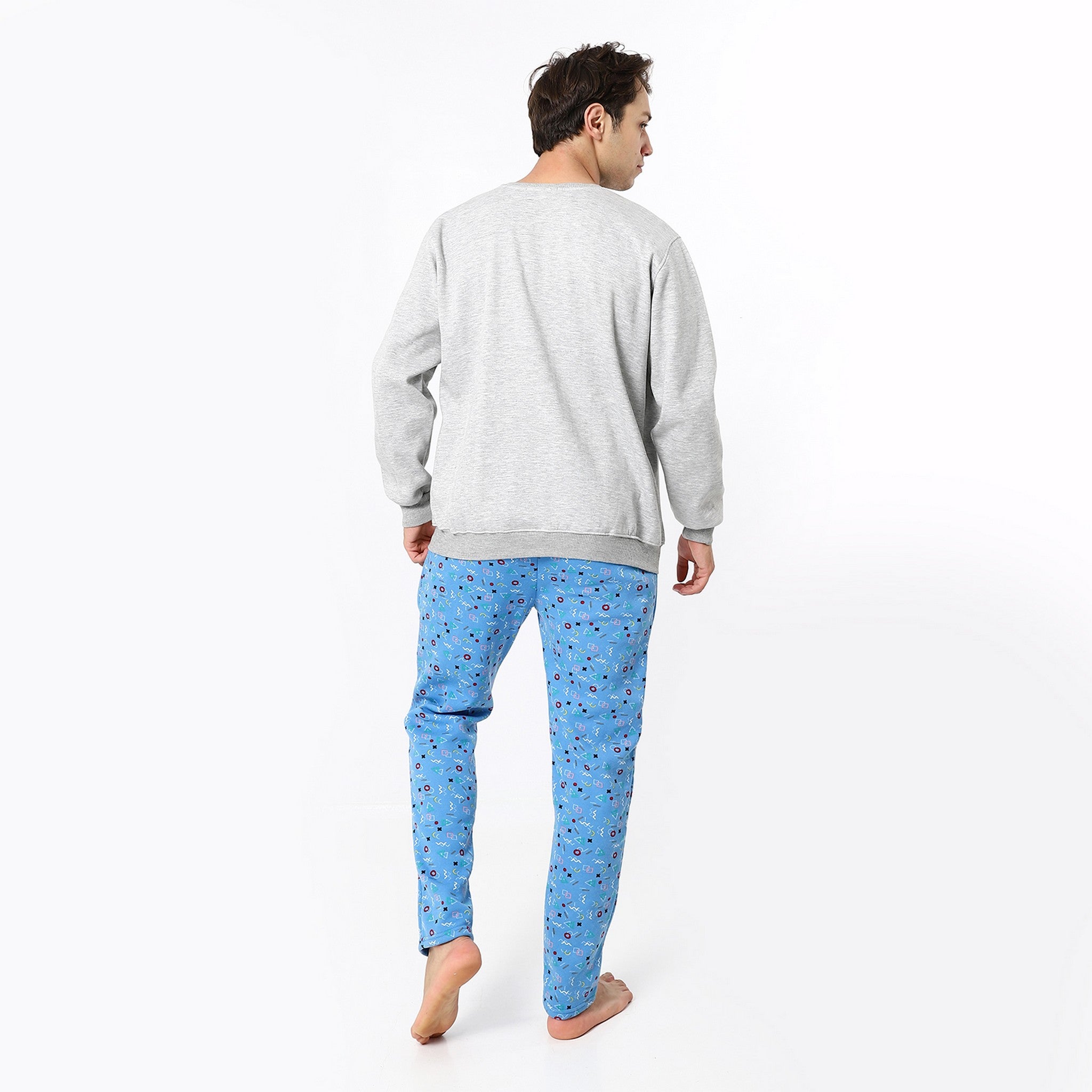 Playstation Print Grey Top and Pants Pajama