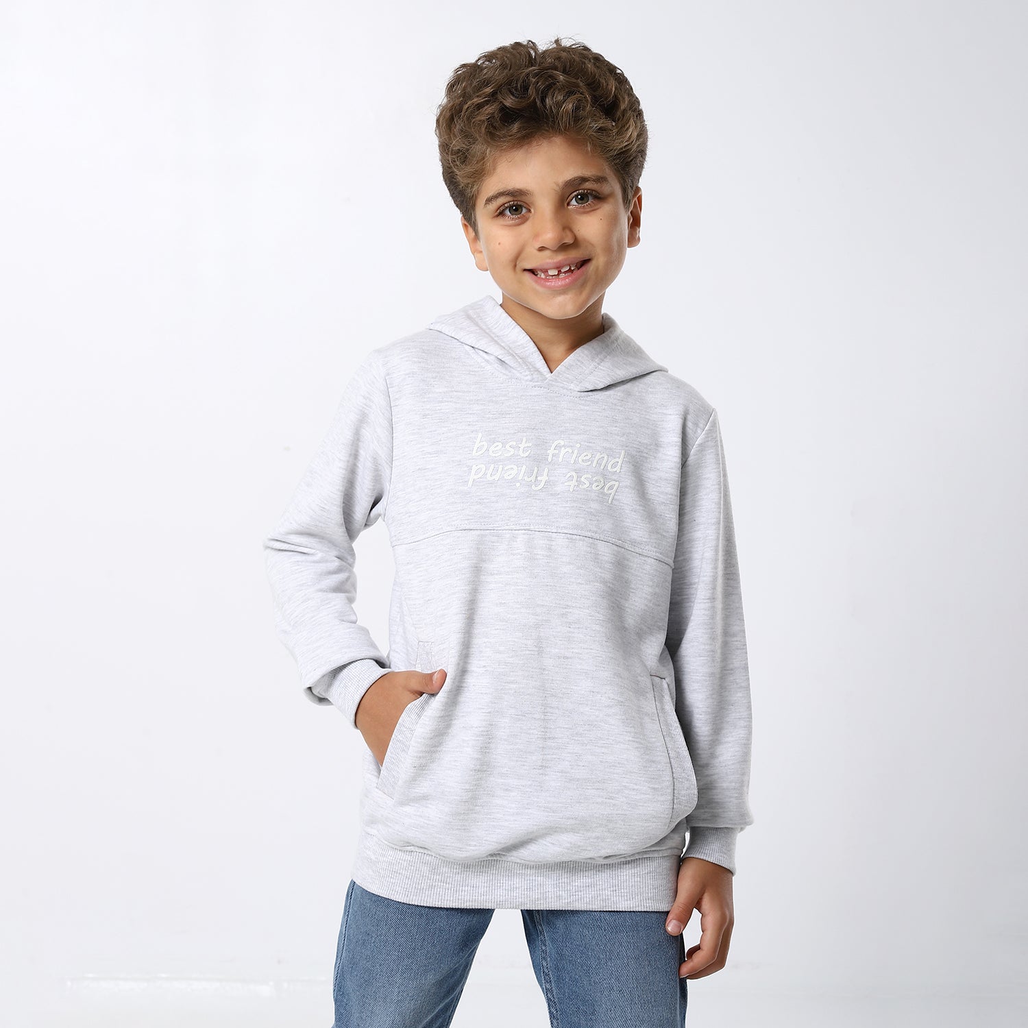 Grey Plain Sweatshirt