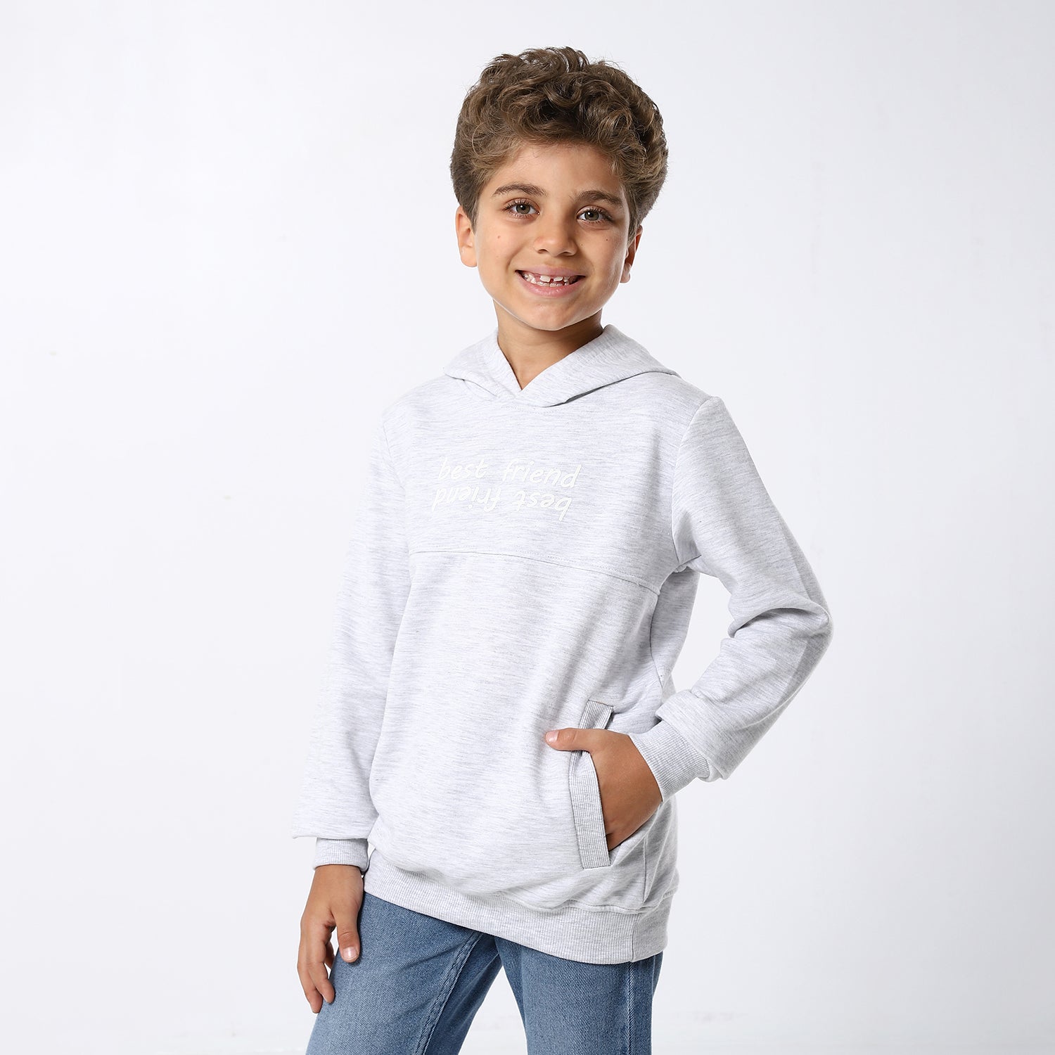 Grey Plain Sweatshirt