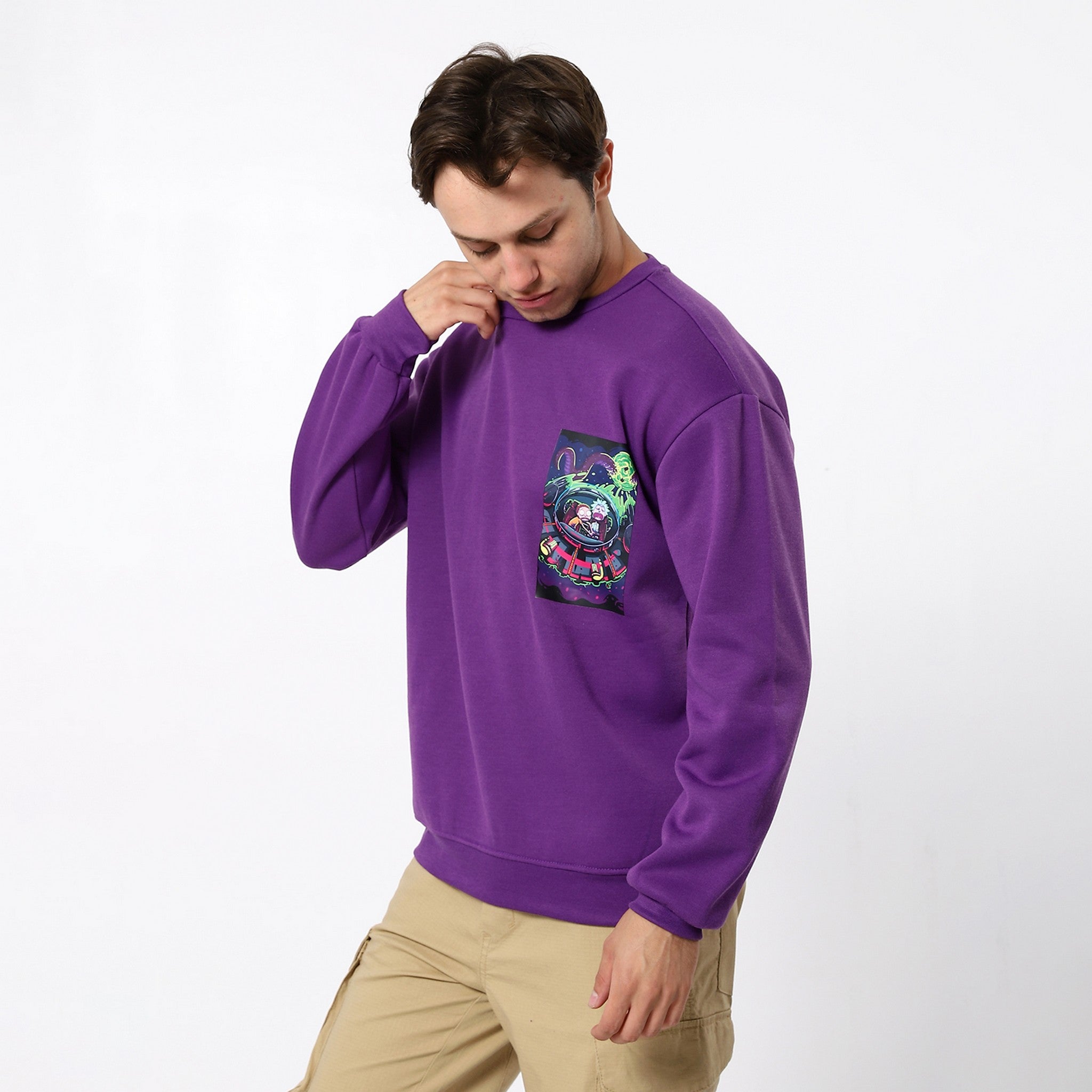 Rick and Morty printed Sweatshirt