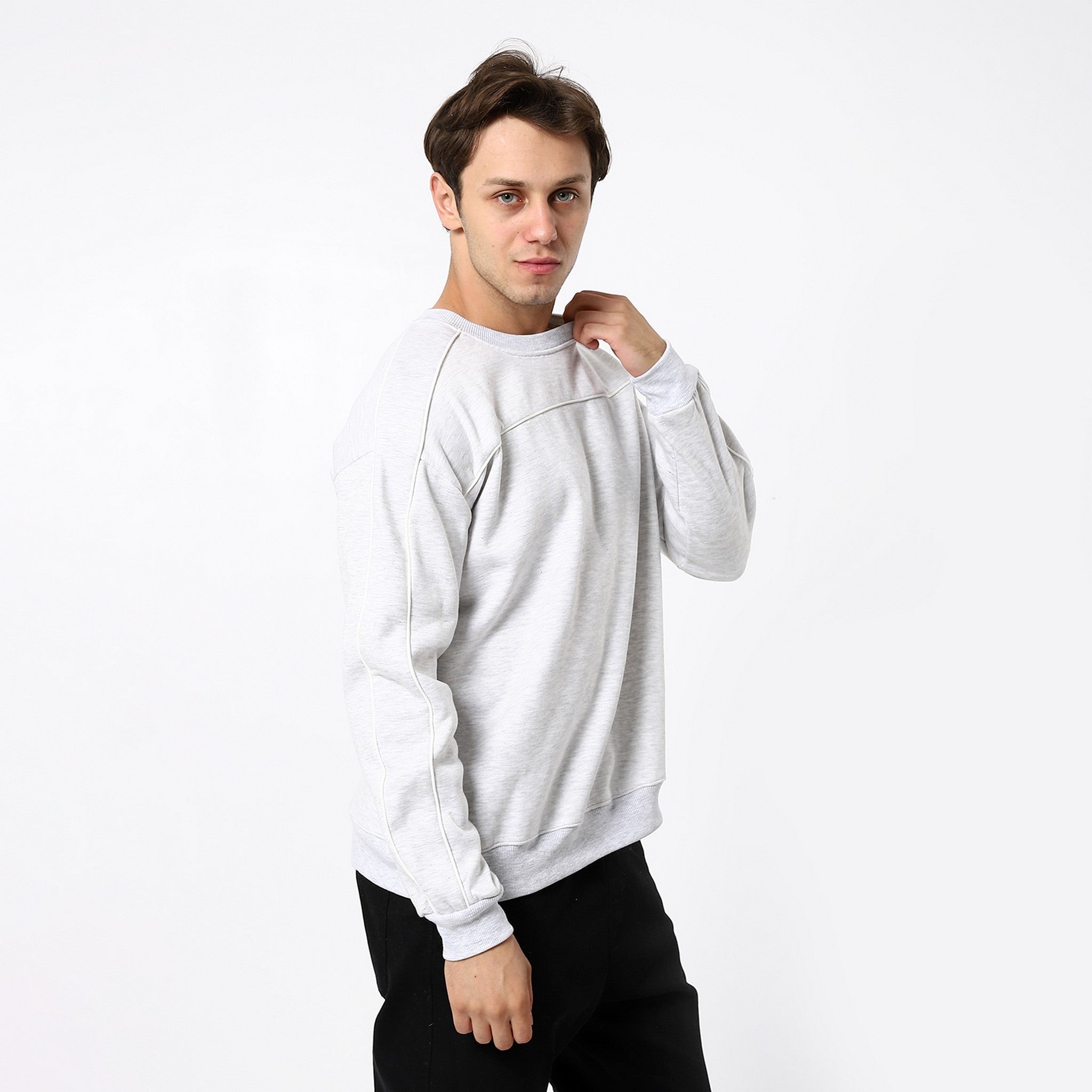 Heather Cloud Grey Sweatshirt