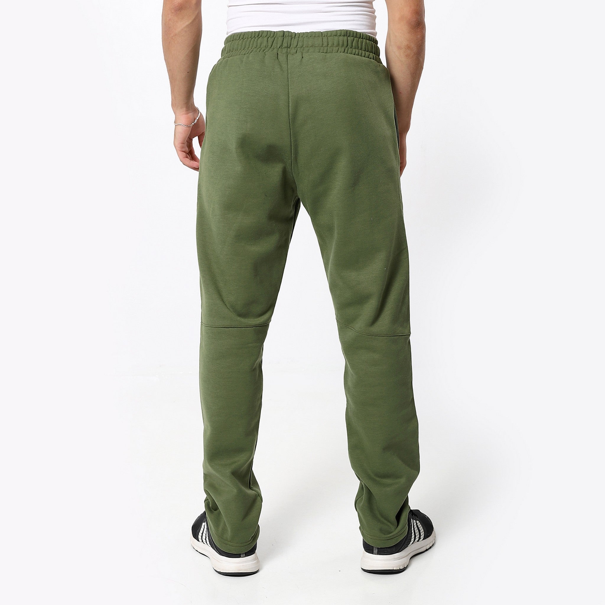 Casual Army Green Comfy Active Pants