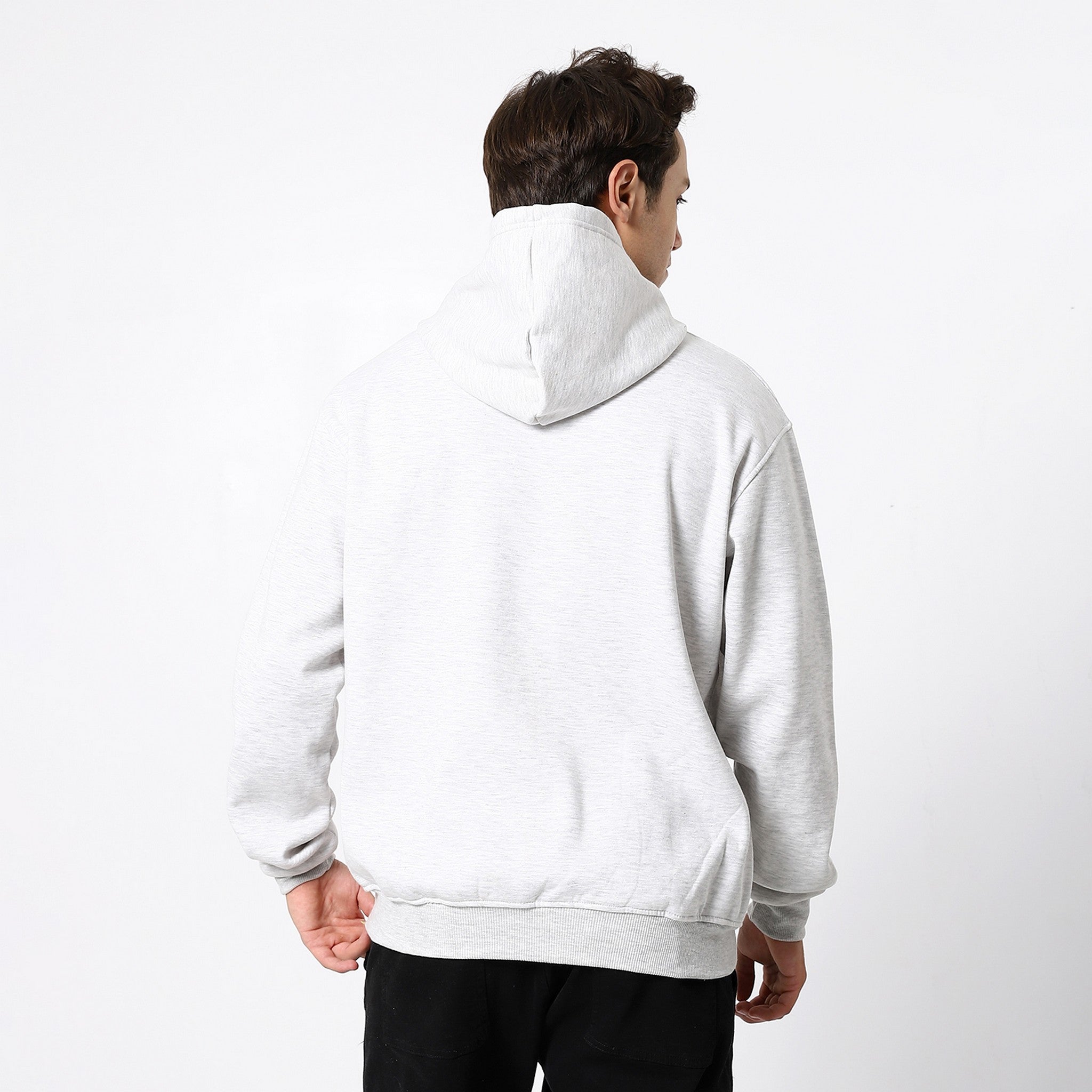 Light Grey Zipper Sweatshirt