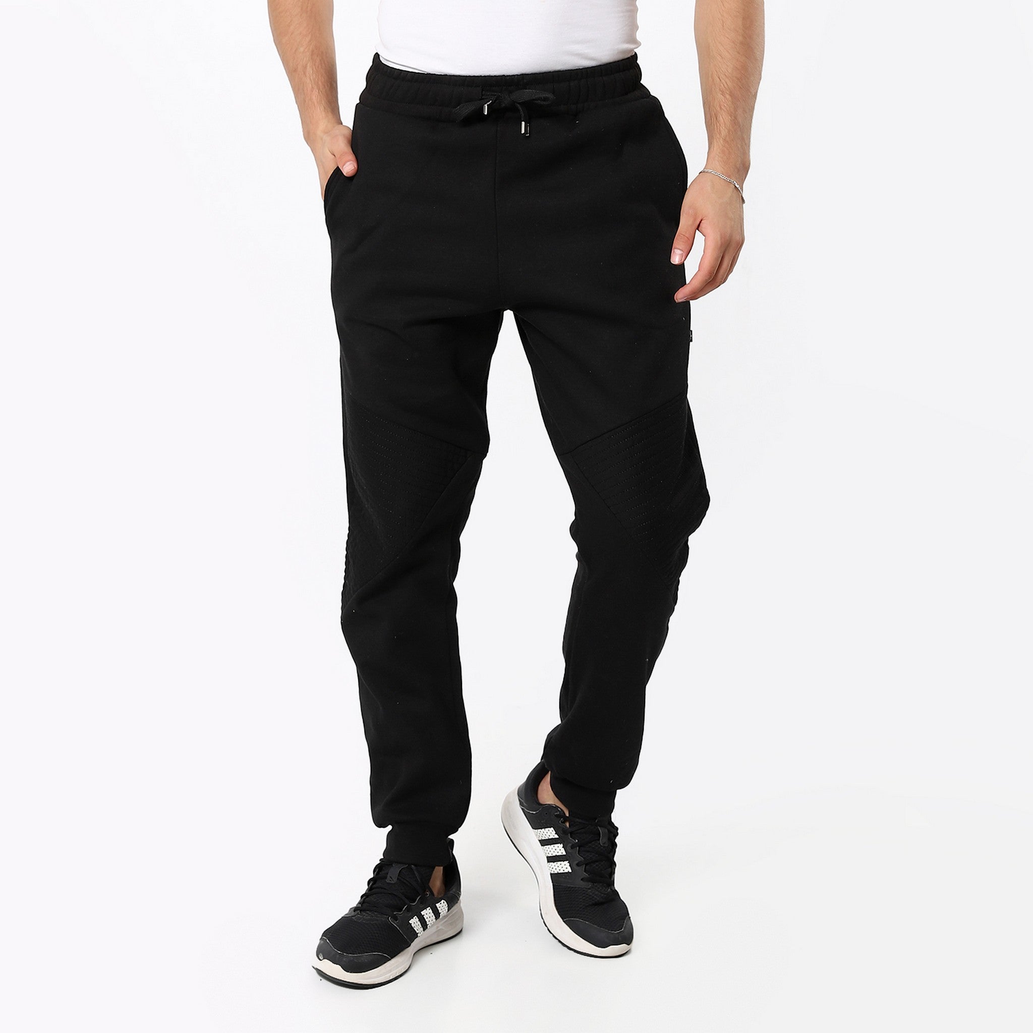 Plain Comfy Black Sweatpants