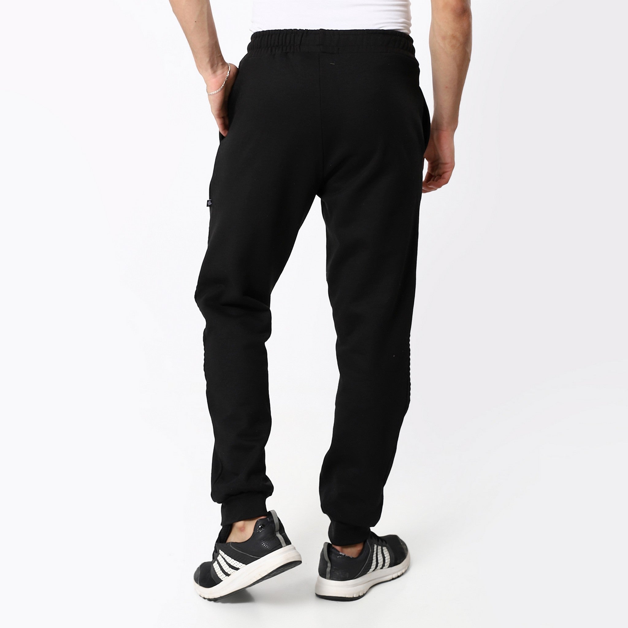 Plain Comfy Black Sweatpants