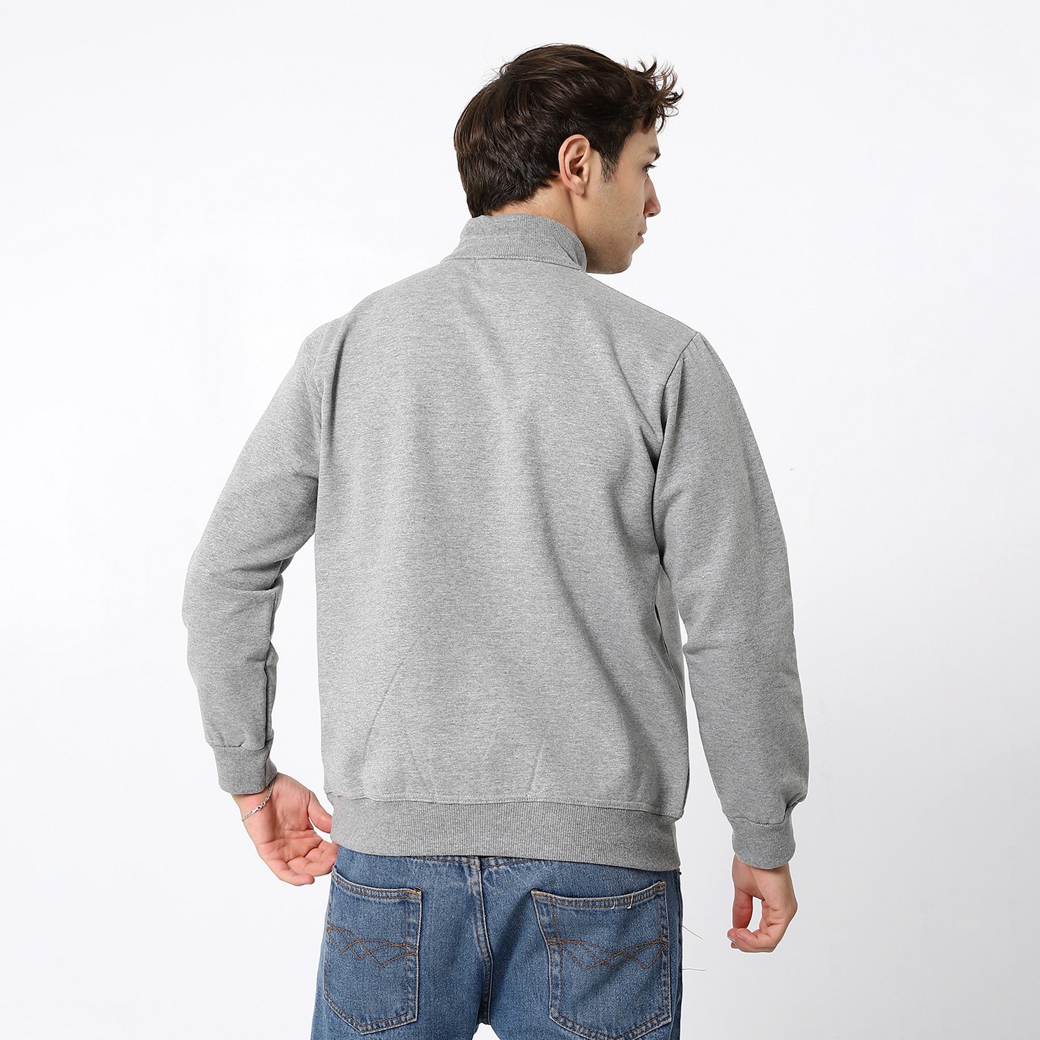 Coin Heather Grey Comfy Sweatshirt