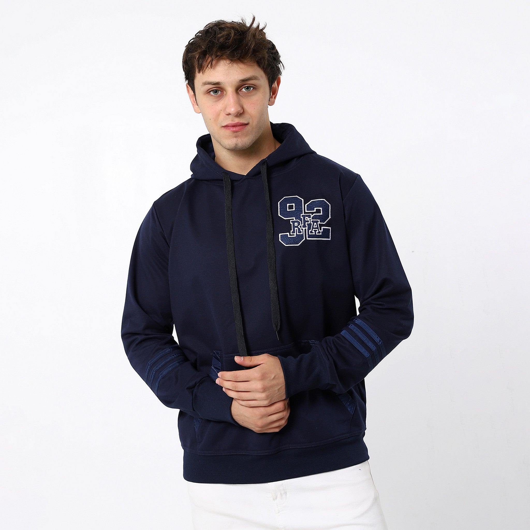 Comfy Navy Blue Trendy Hoodie