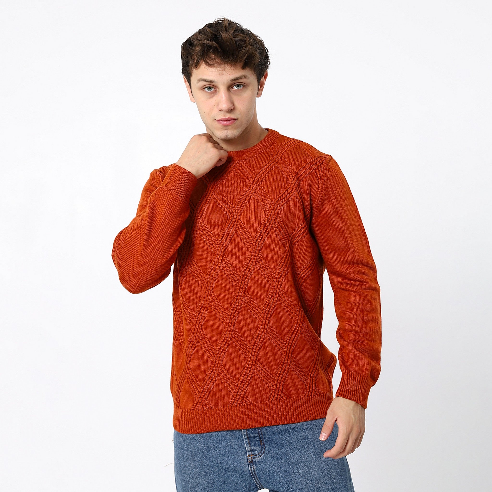 Orange Pullover