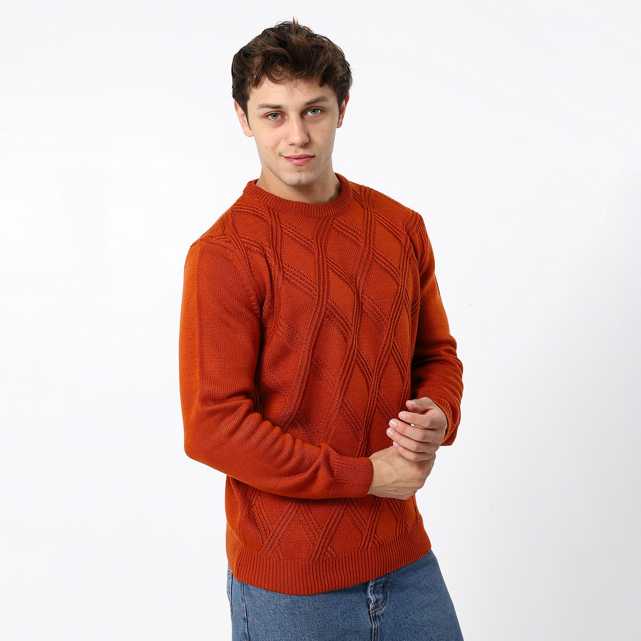 Orange Pullover