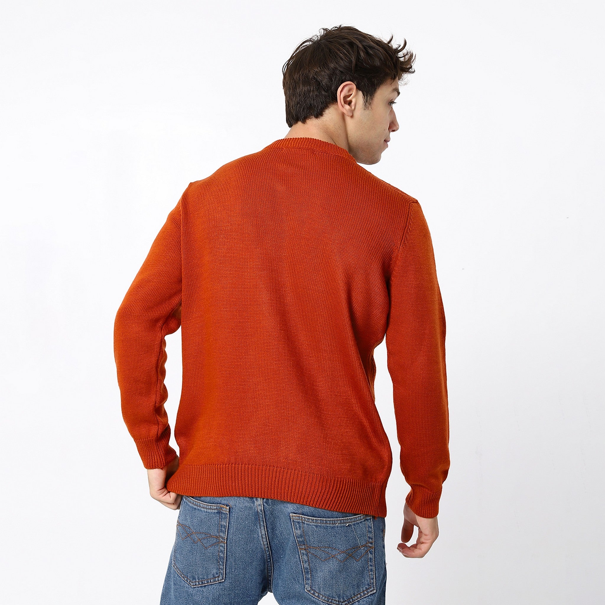 Orange Pullover