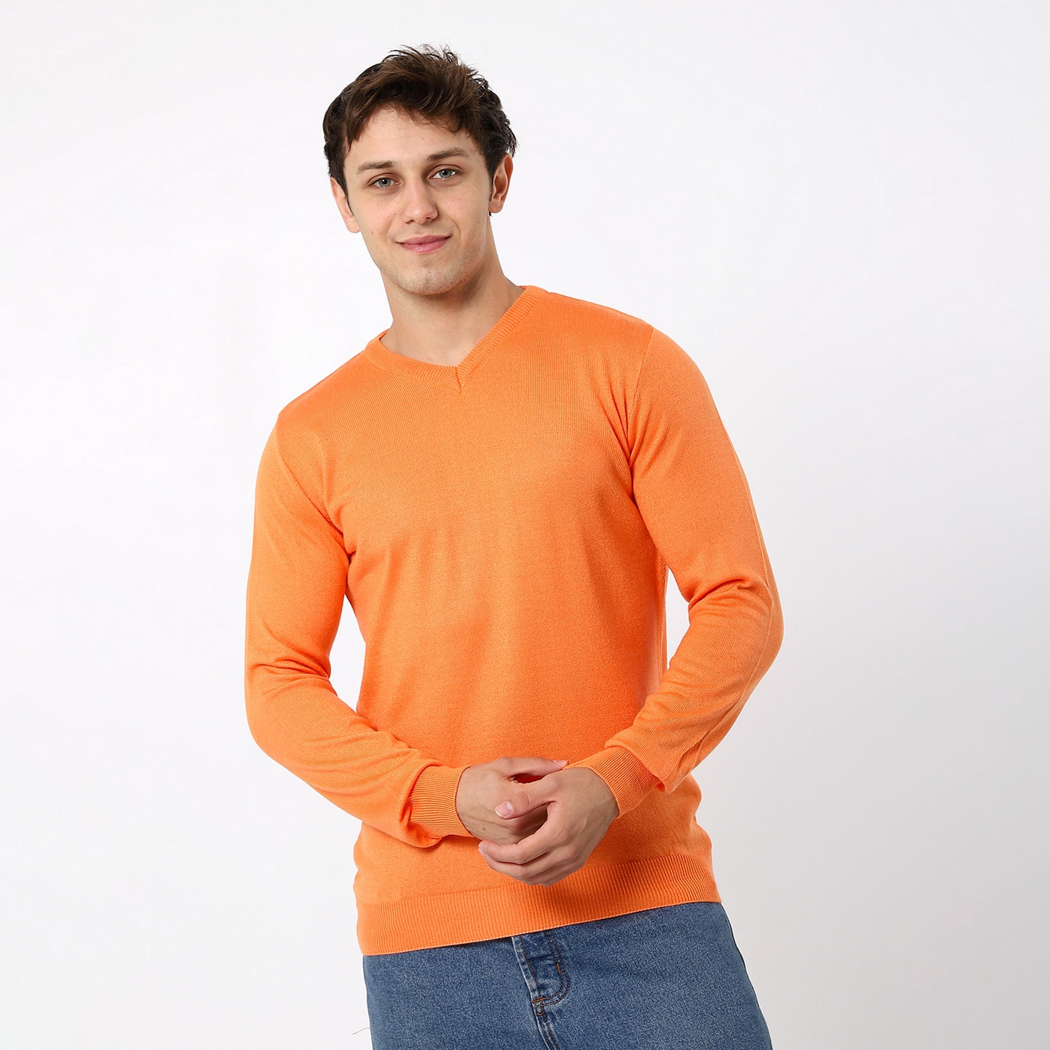 Orange Pullover