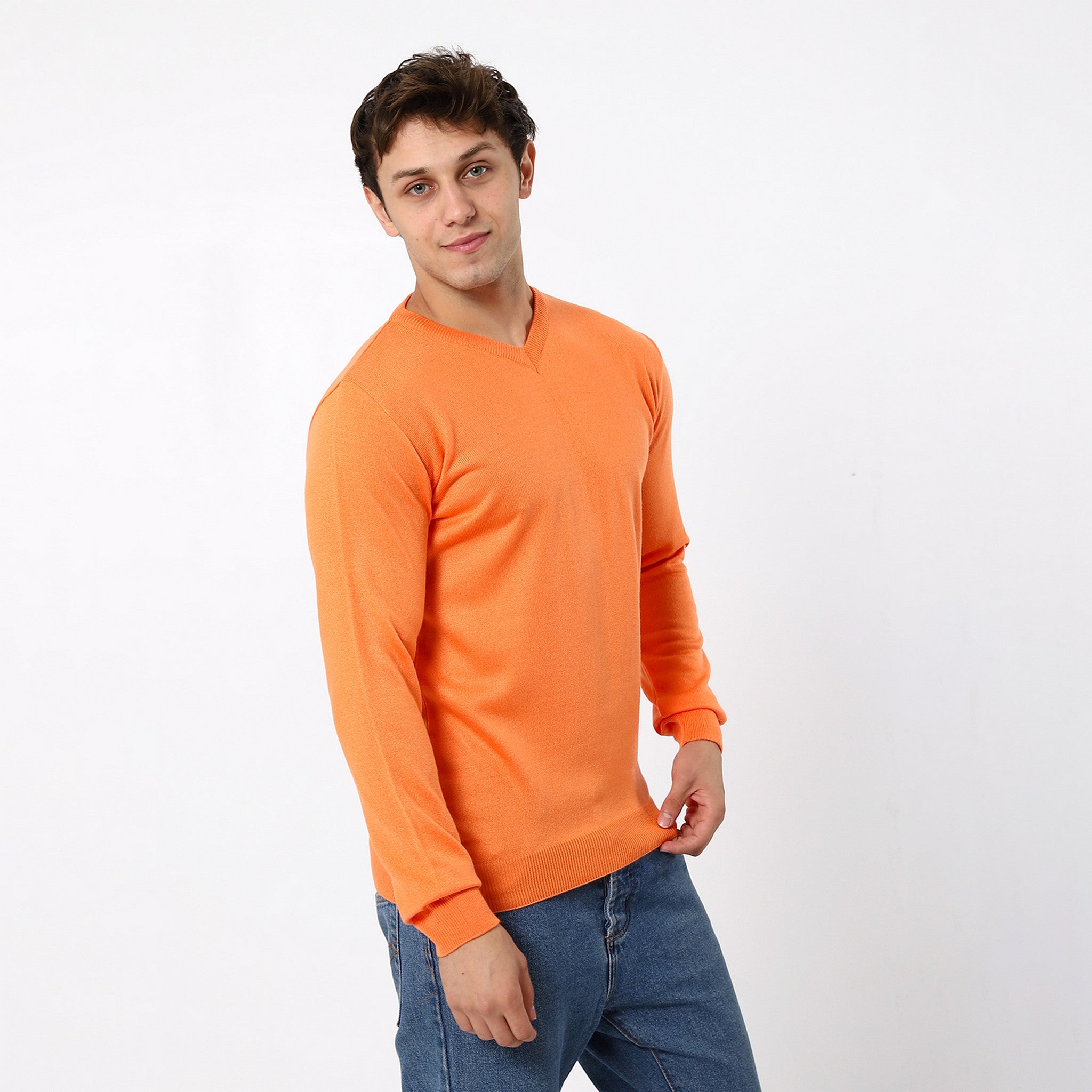 Orange Pullover