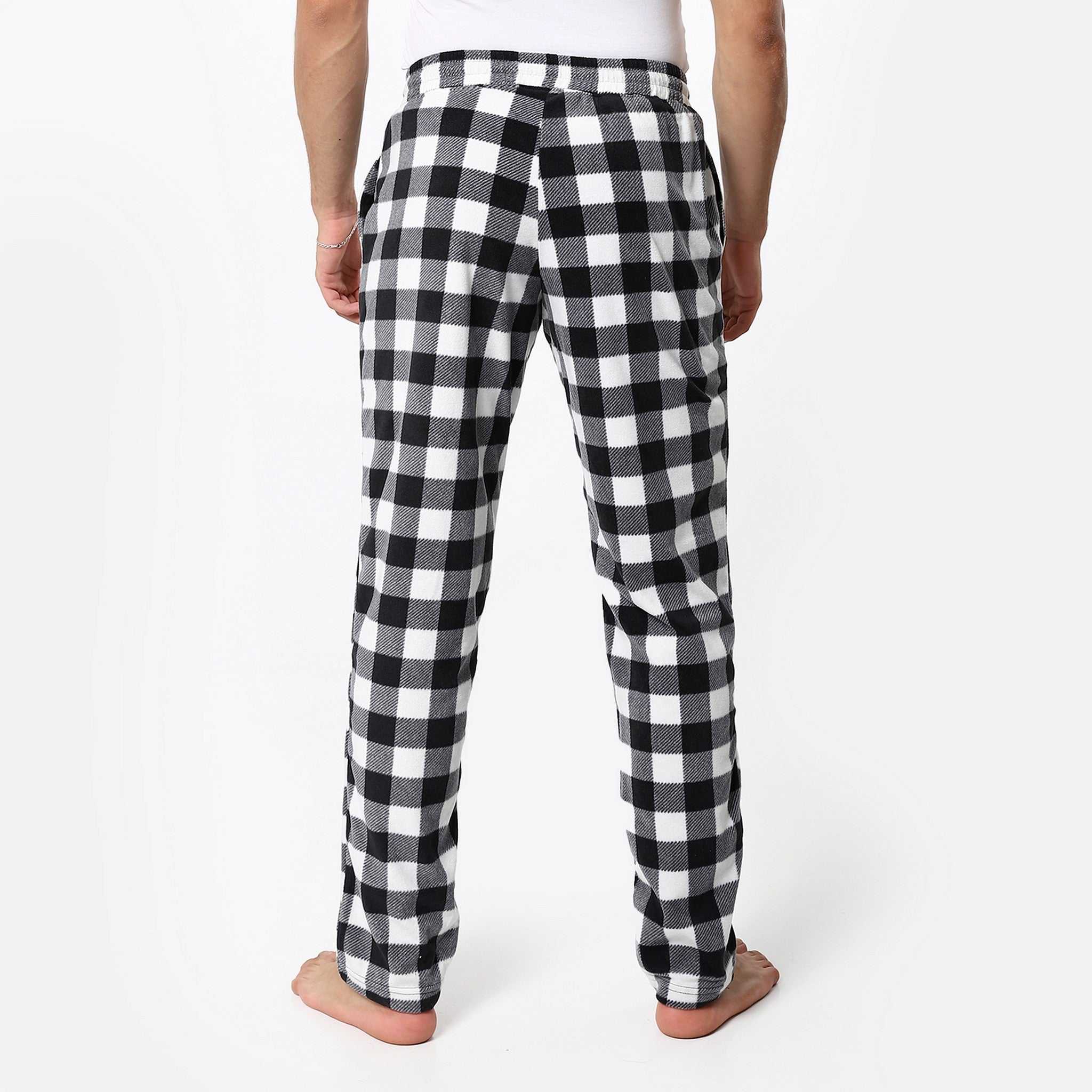 Black & White Gingham Comfy Pants