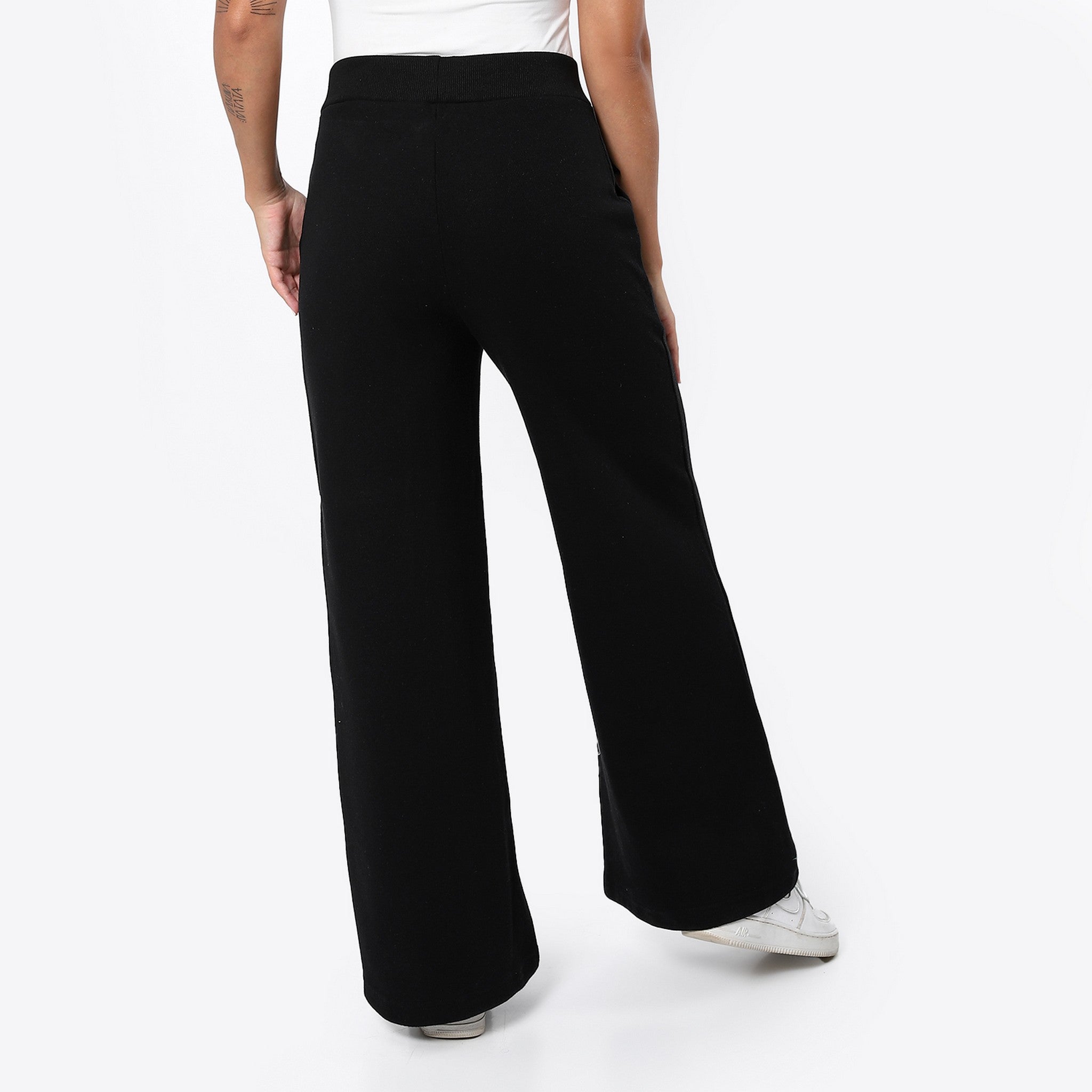 Palin Wide Leg Black Pants