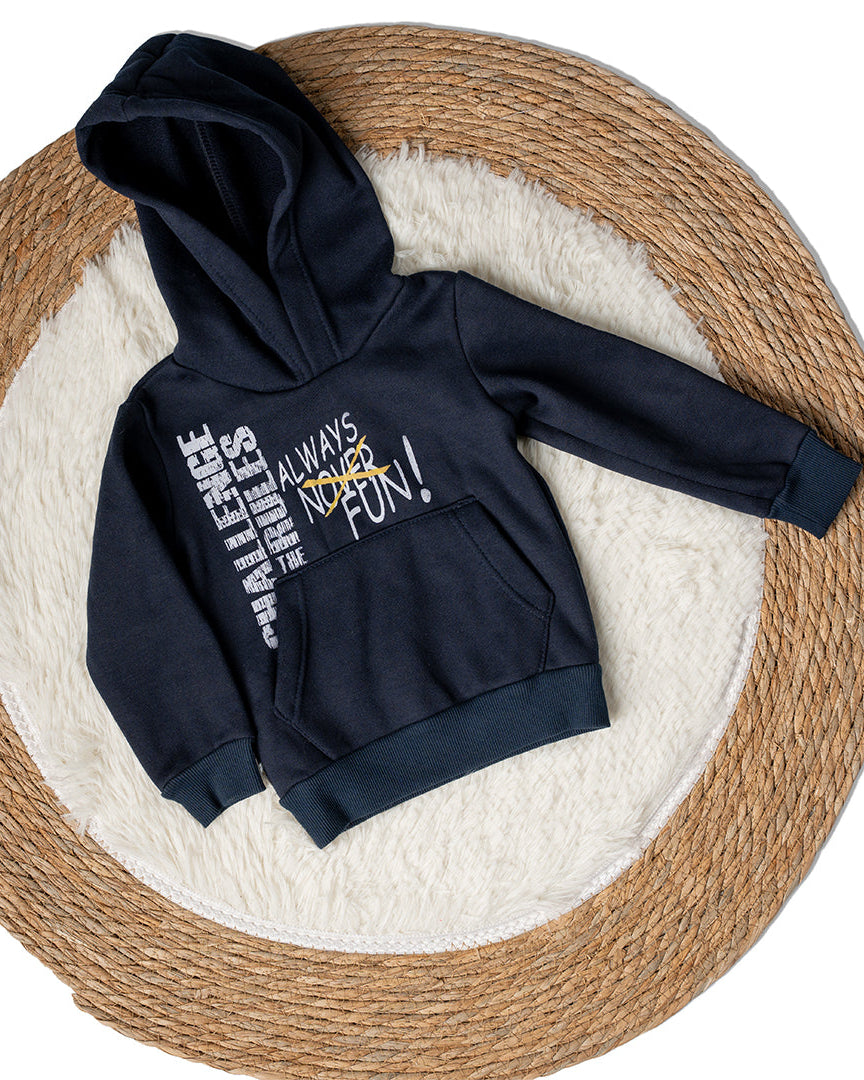Baby Boy Printed Long Sleeves Sweatshirt