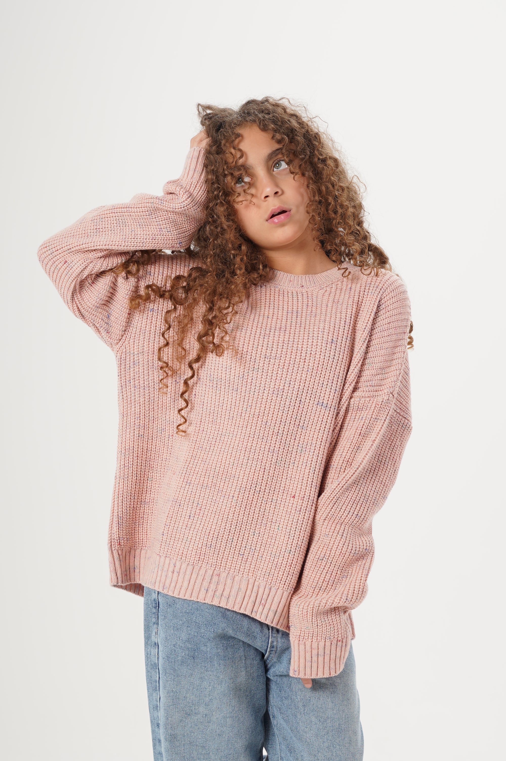 Girls Basic Pullover