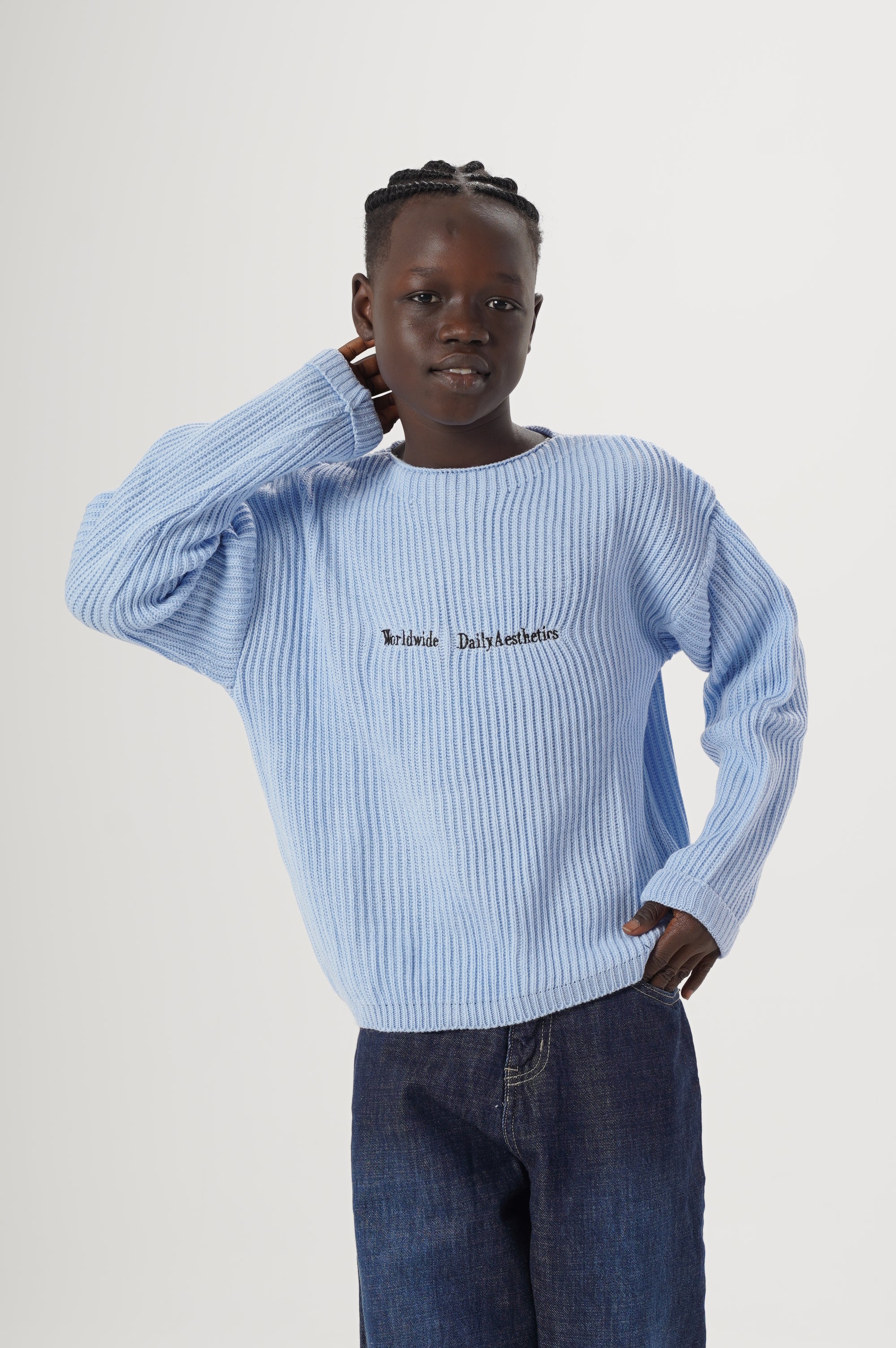 Boys Embroidered Pullover