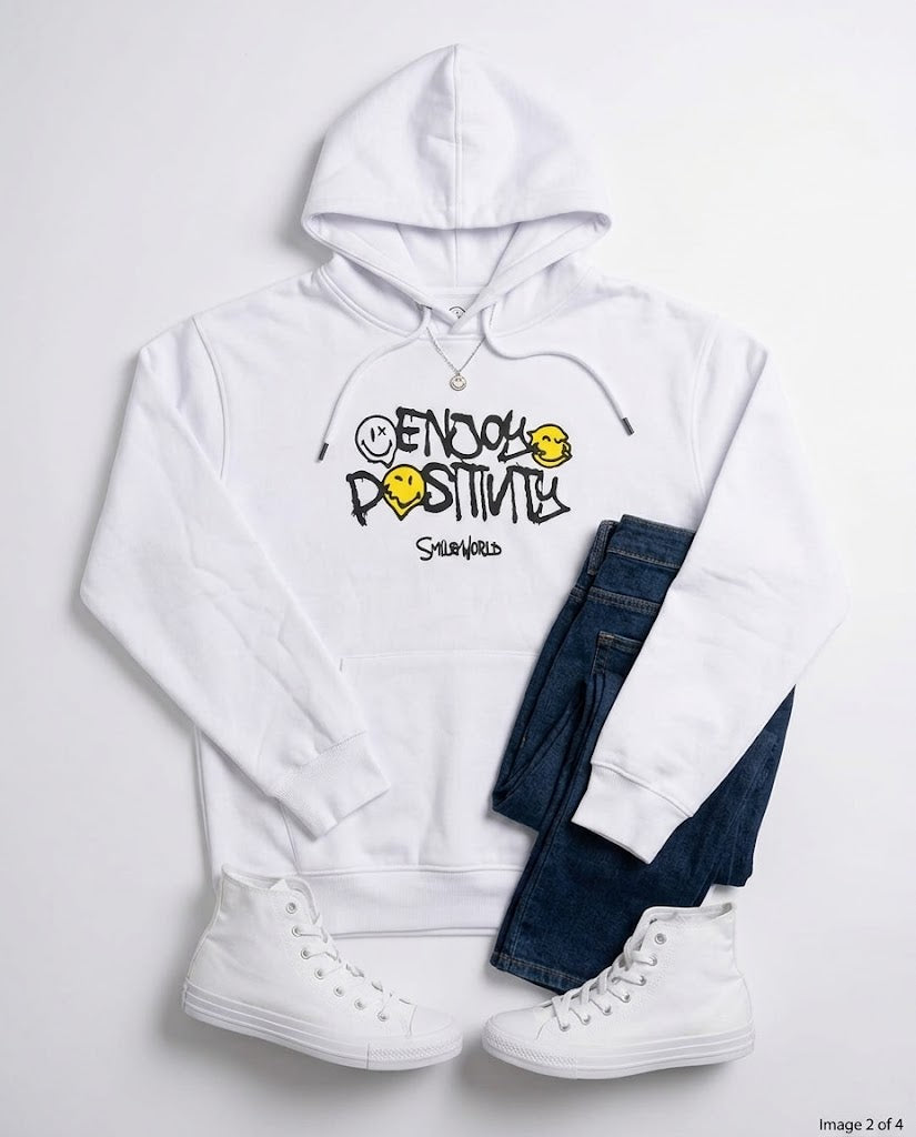Boys Hoodied Double Printed Sweatshirt
