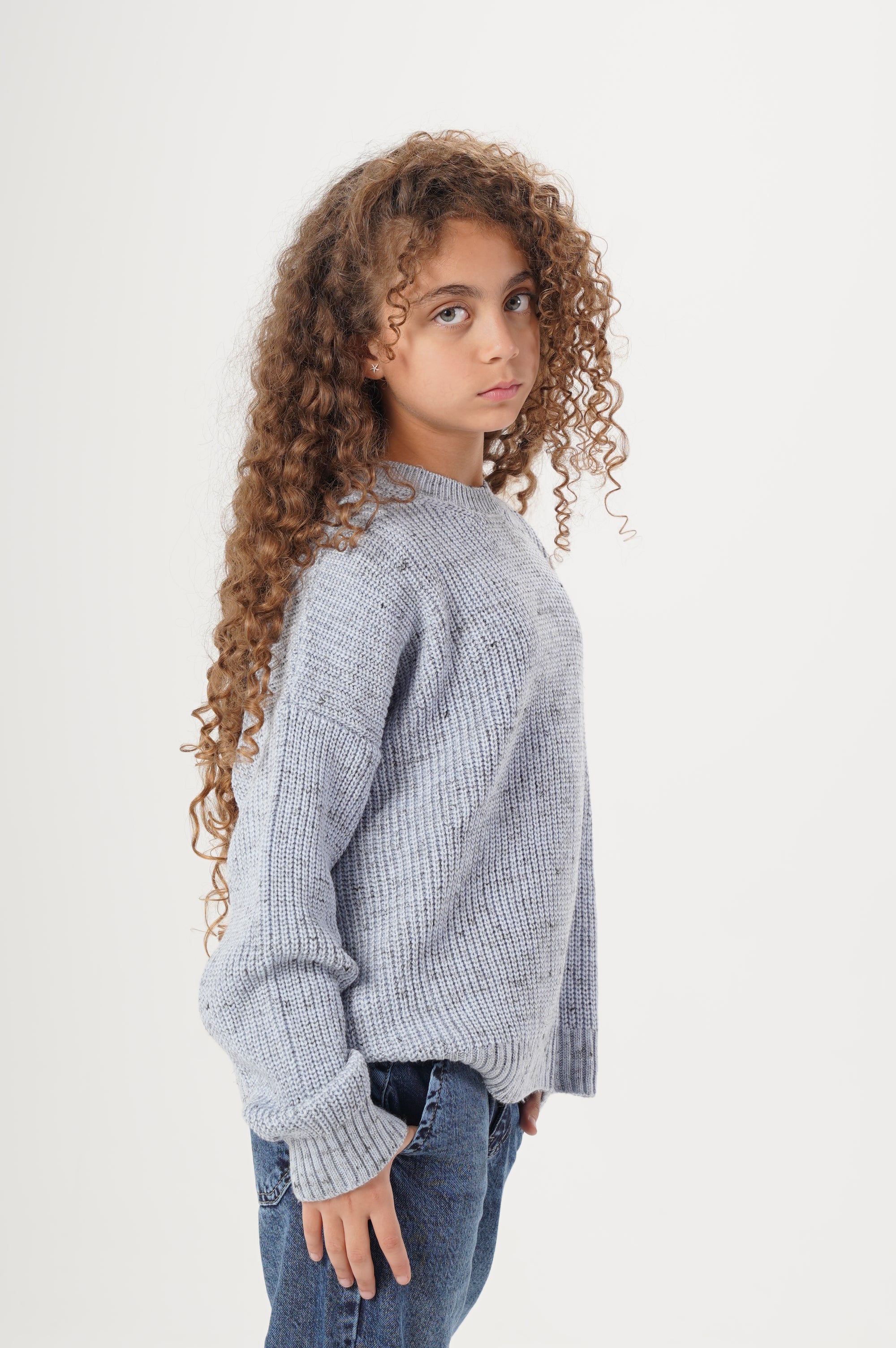 Girls Basic Pullover
