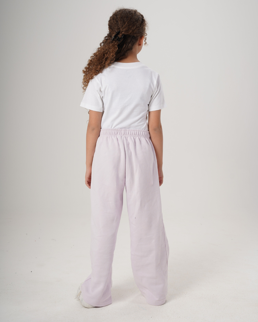 Girls Wide Leg Basic Pants