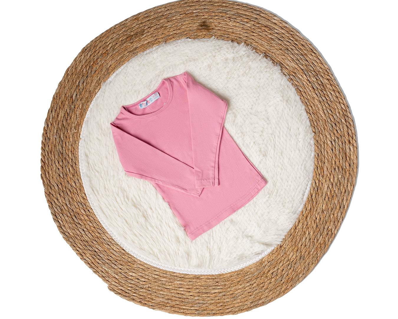 Baby Boy Plain Long Sleeves Undershirt