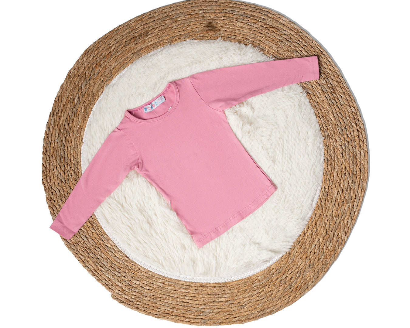Baby Boy Plain Long Sleeves Undershirt