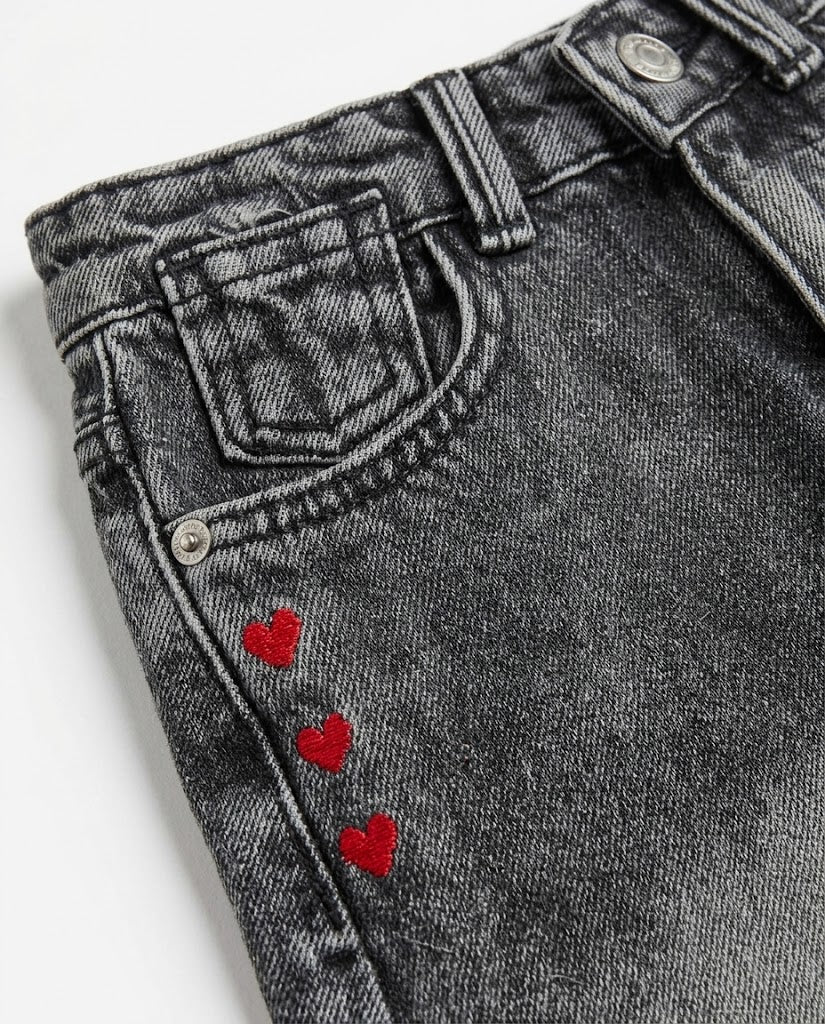 Girls Jeans Pant Baggy Fit