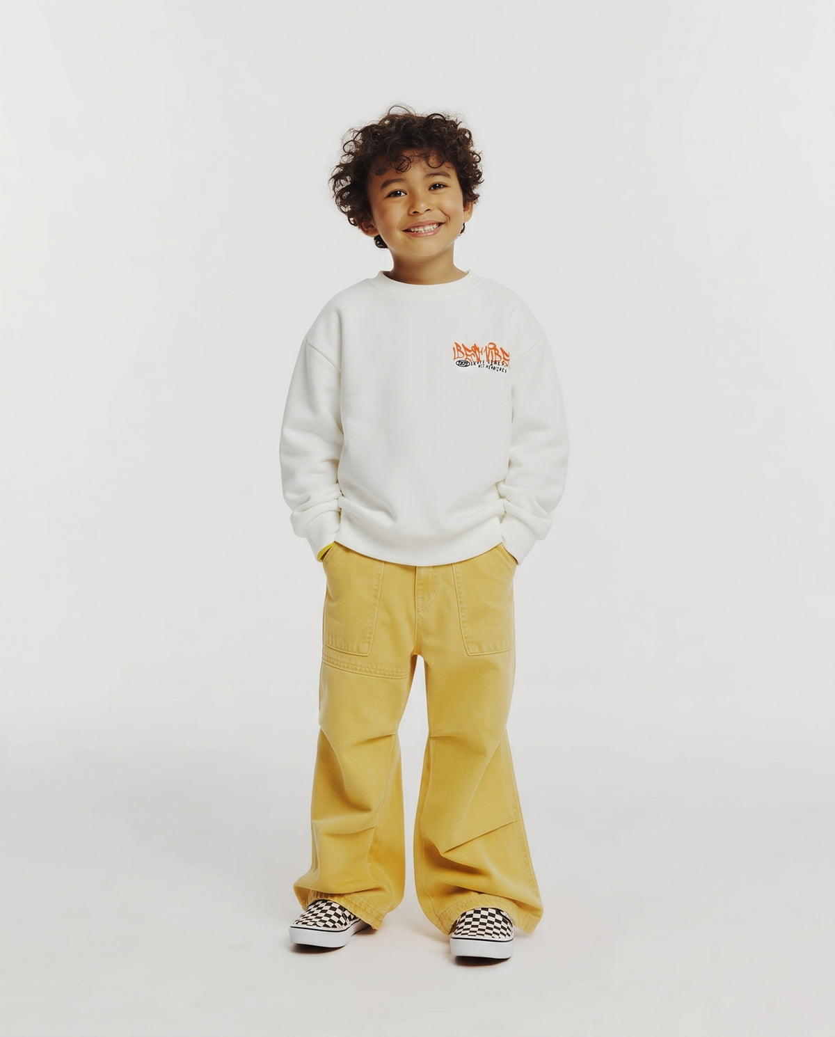 Boys Printed Sweatshirt Round Neck