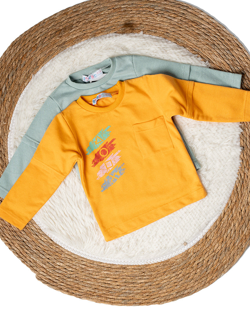 Boys Printed Long Sleeves Sweatshirt