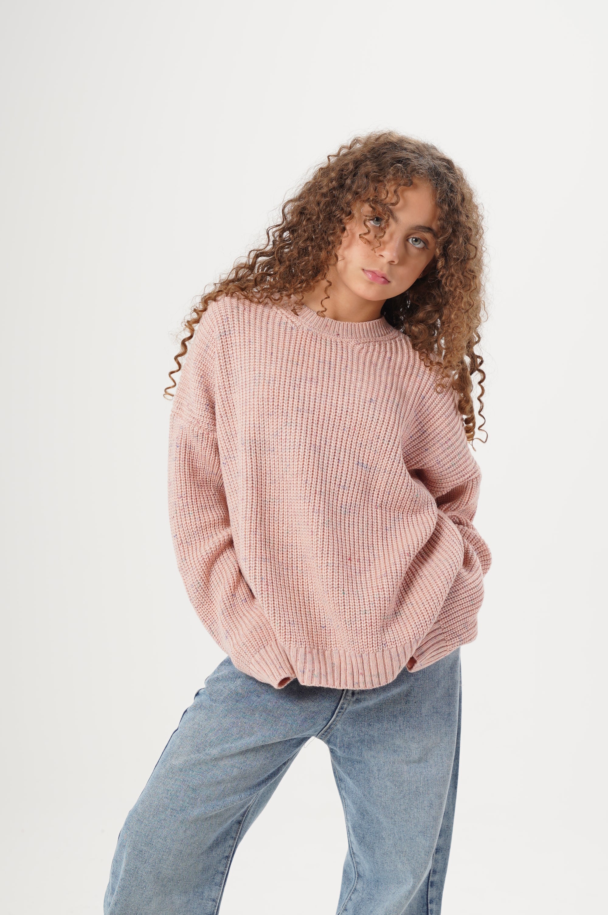 Girls Basic Pullover