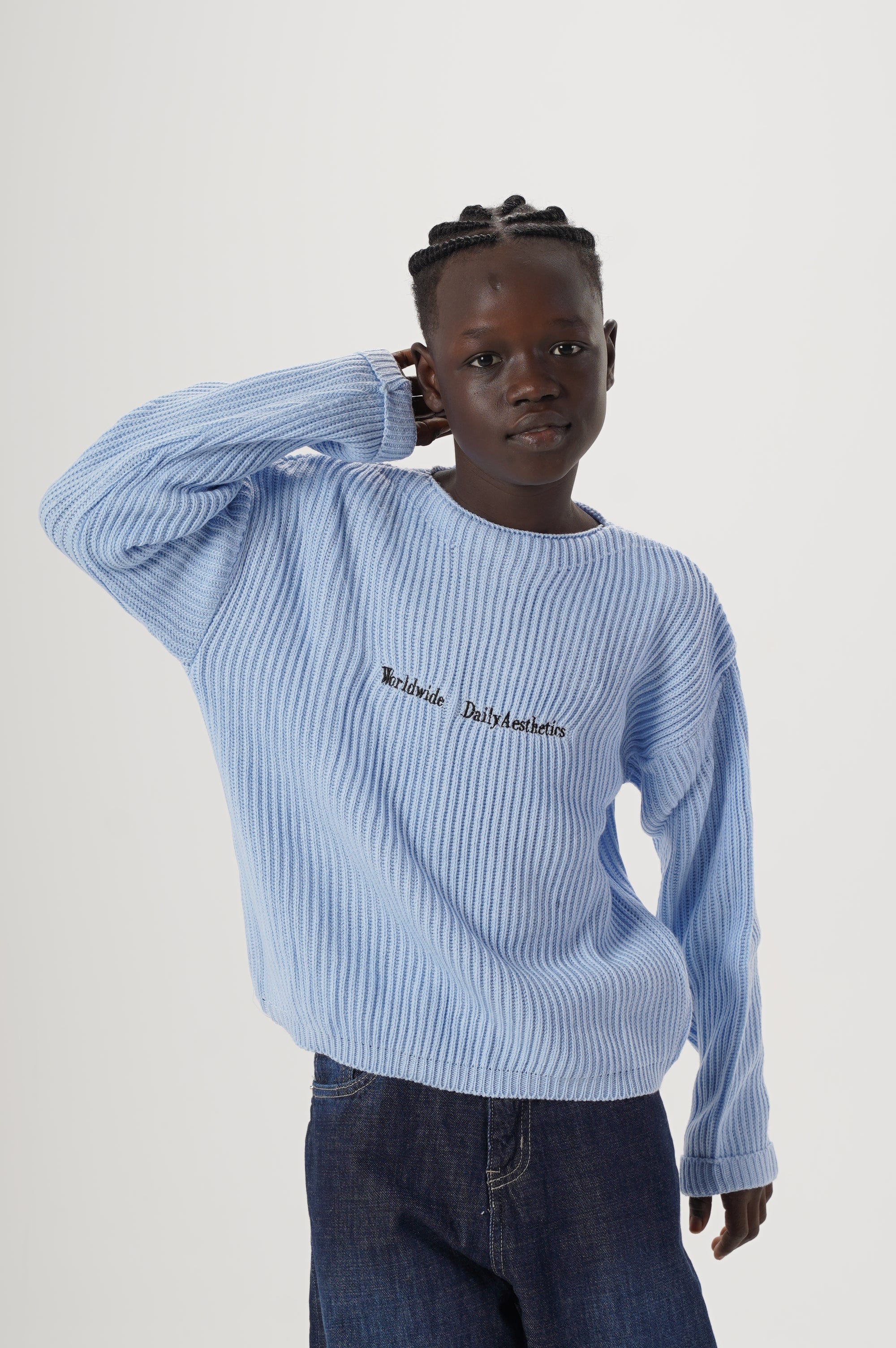 Boys Embroidered Pullover