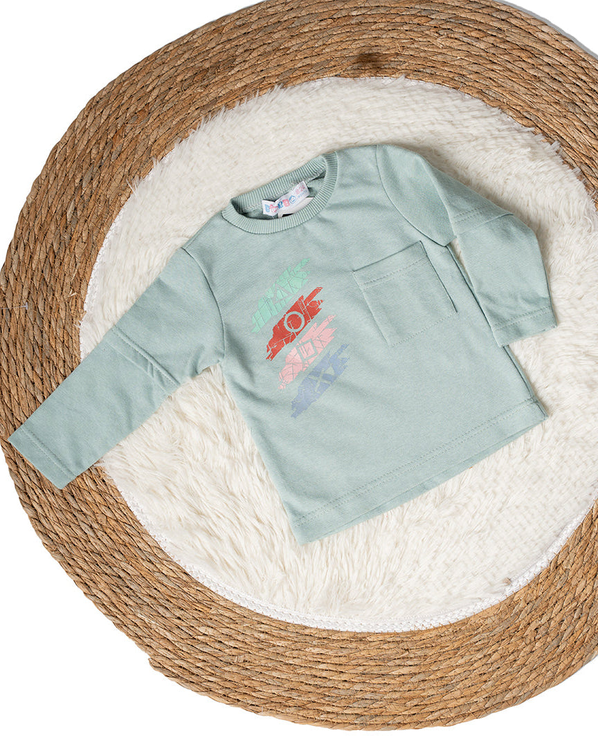 Boys Printed Long Sleeves Sweatshirt