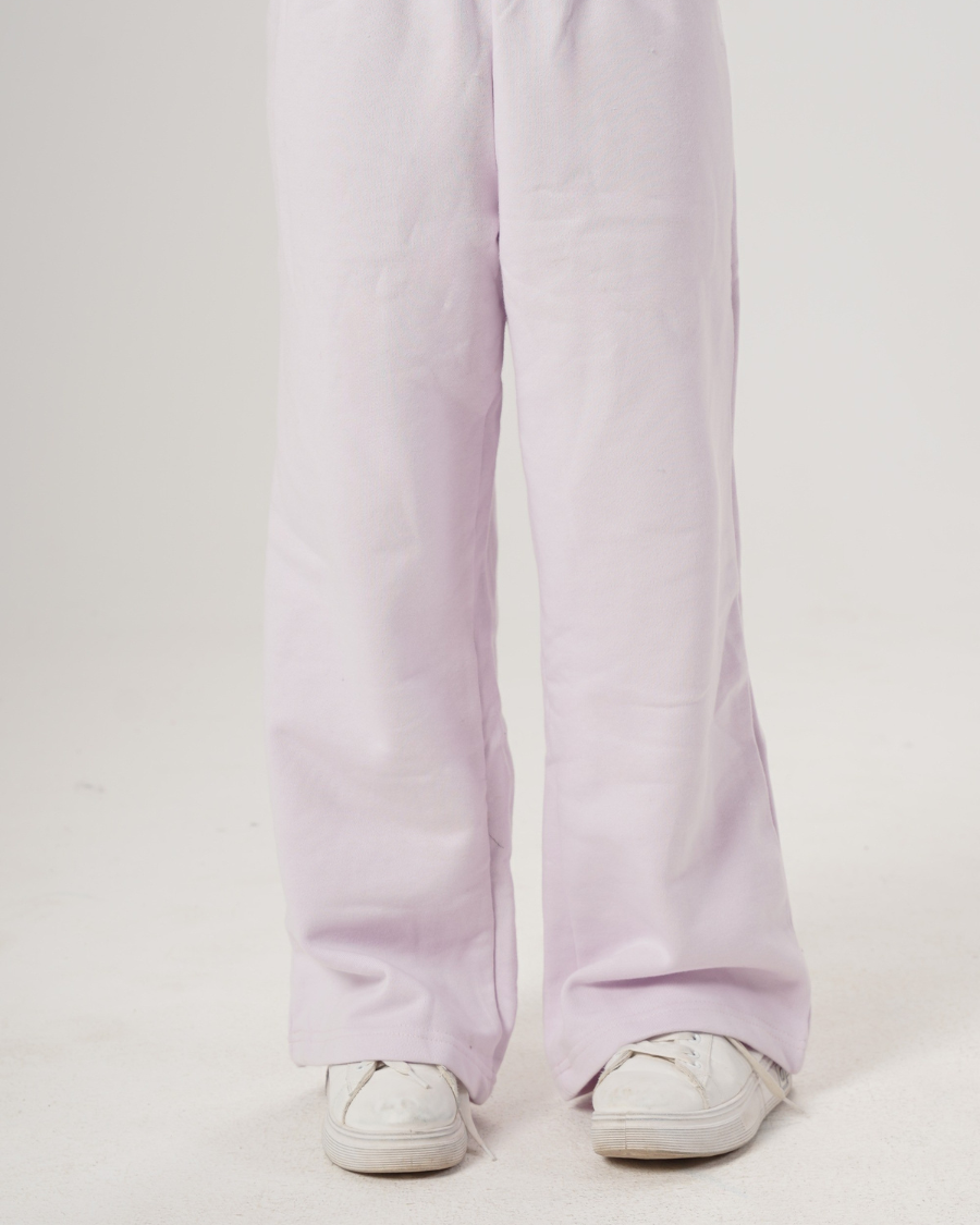 Girls Wide Leg Basic Pants