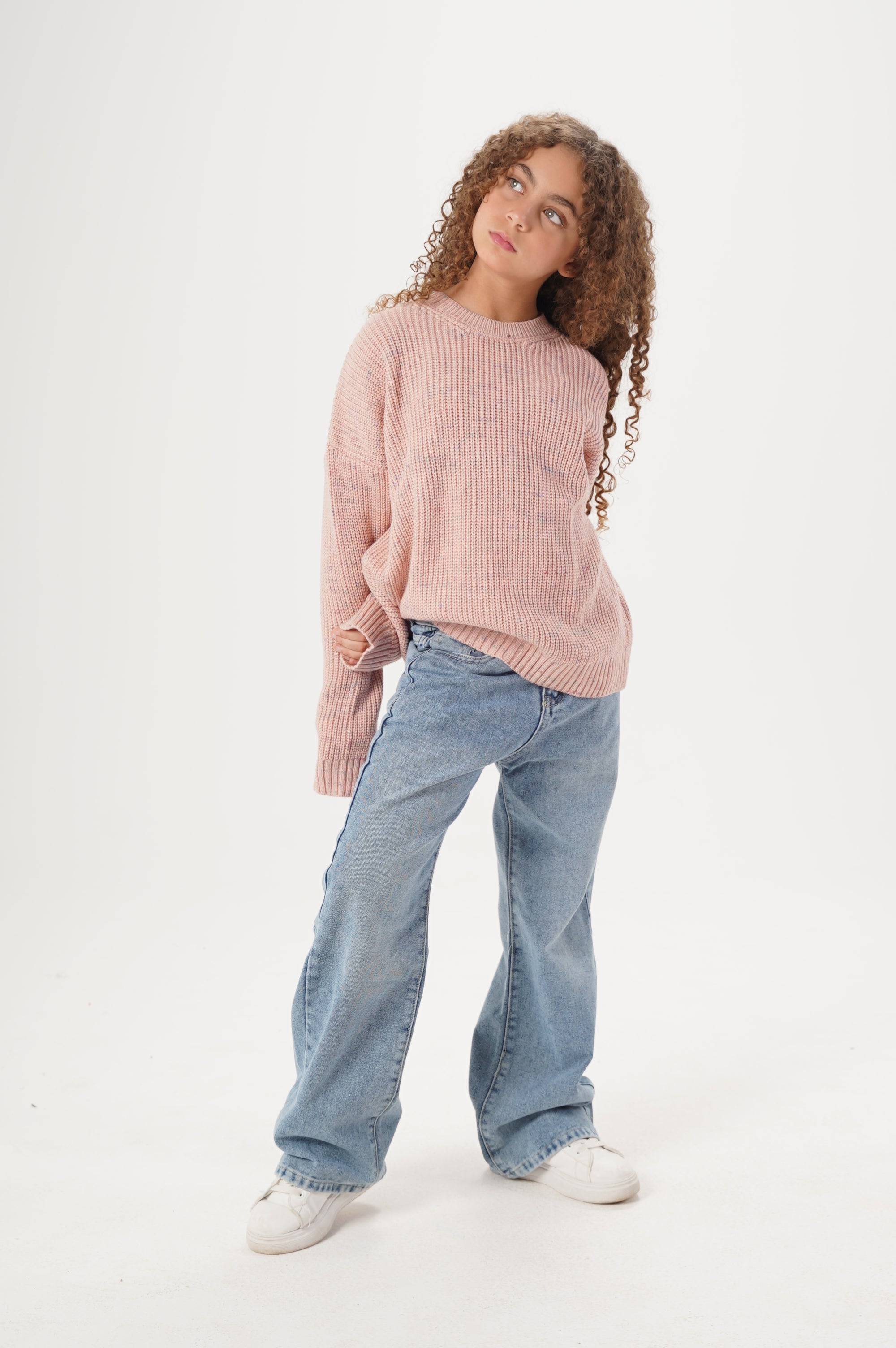 Girls Basic Pullover