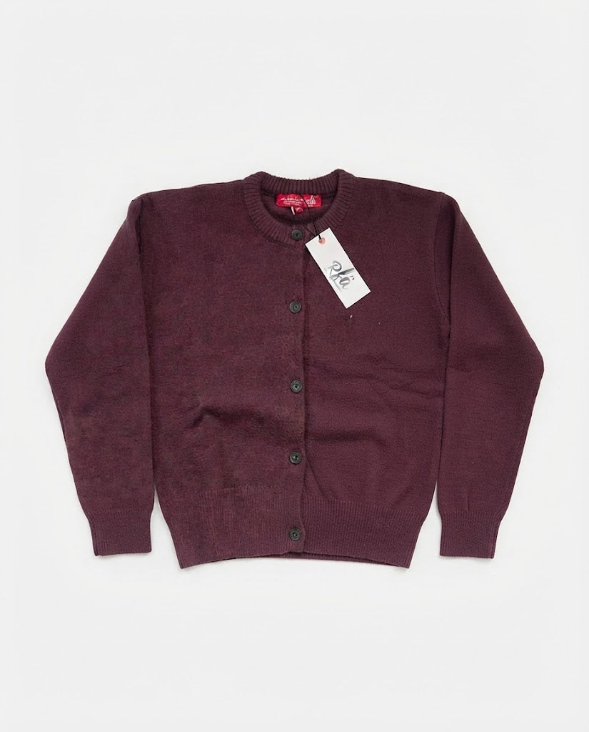 Women Plain Pullover W/Buttons