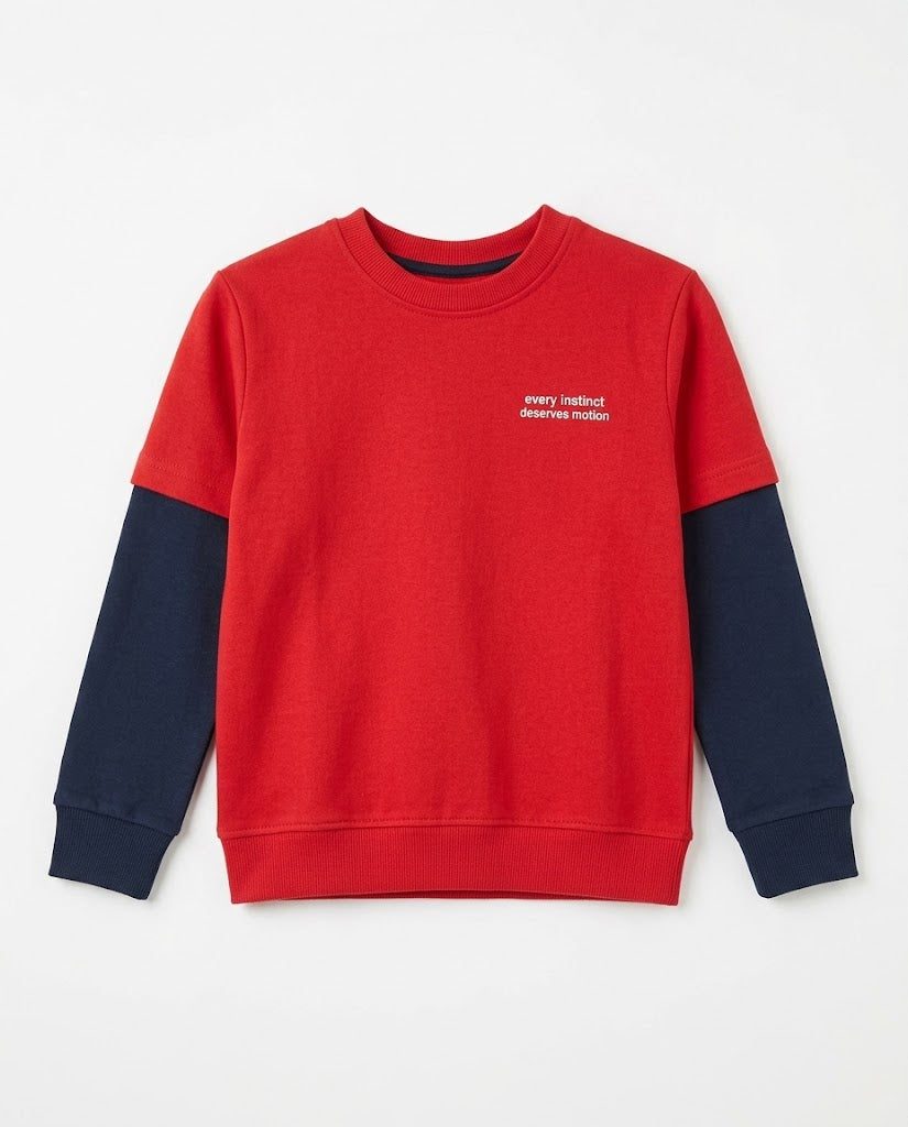 Boys Printed Long Sleeves T-Shirt