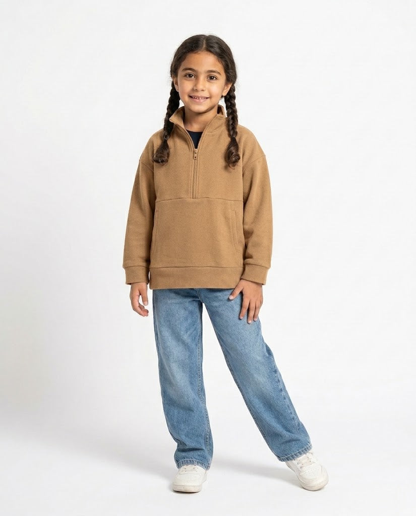 GIRLS LONG SLEEVES OVERSHIRT