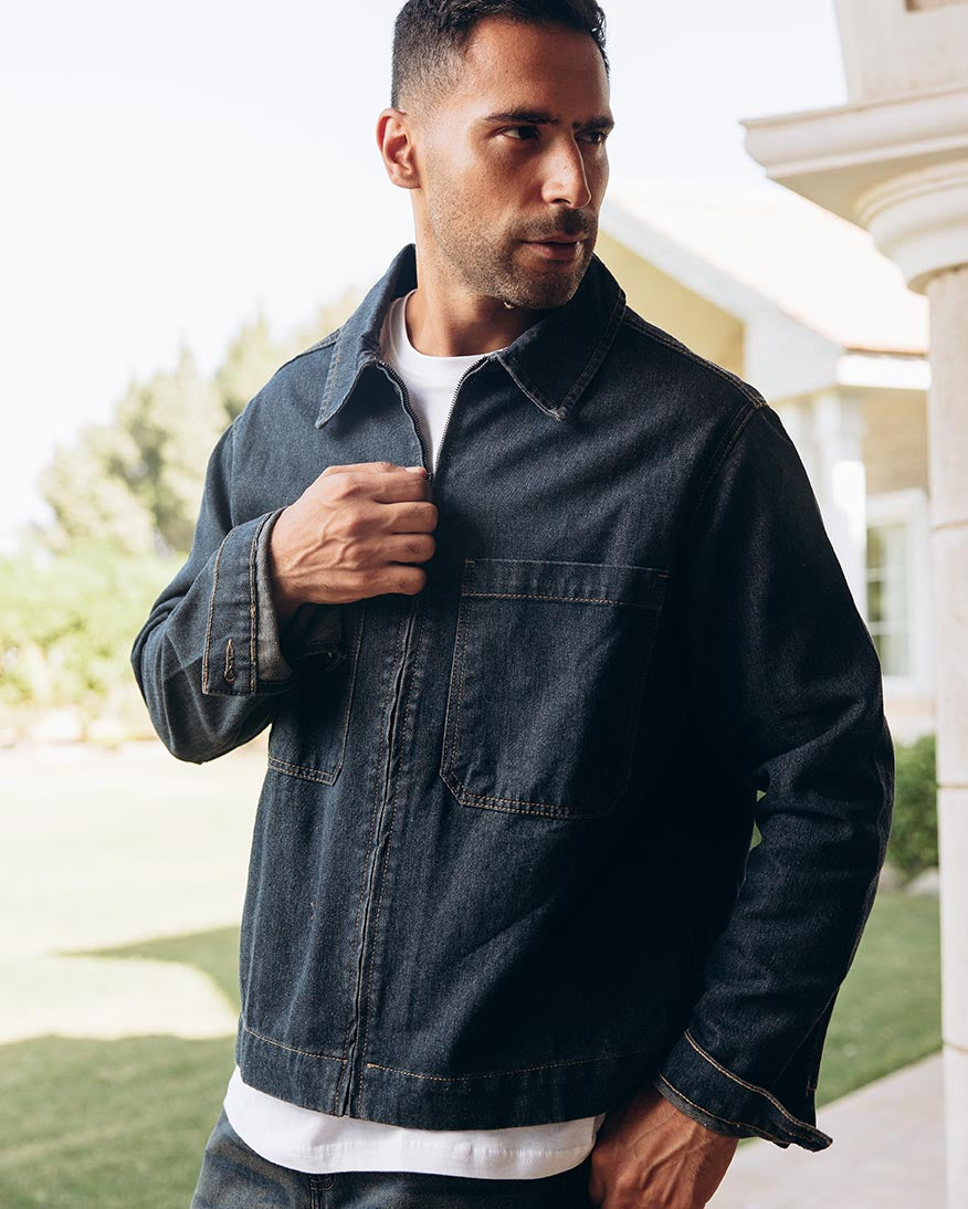 جاكيت جينز رجالي